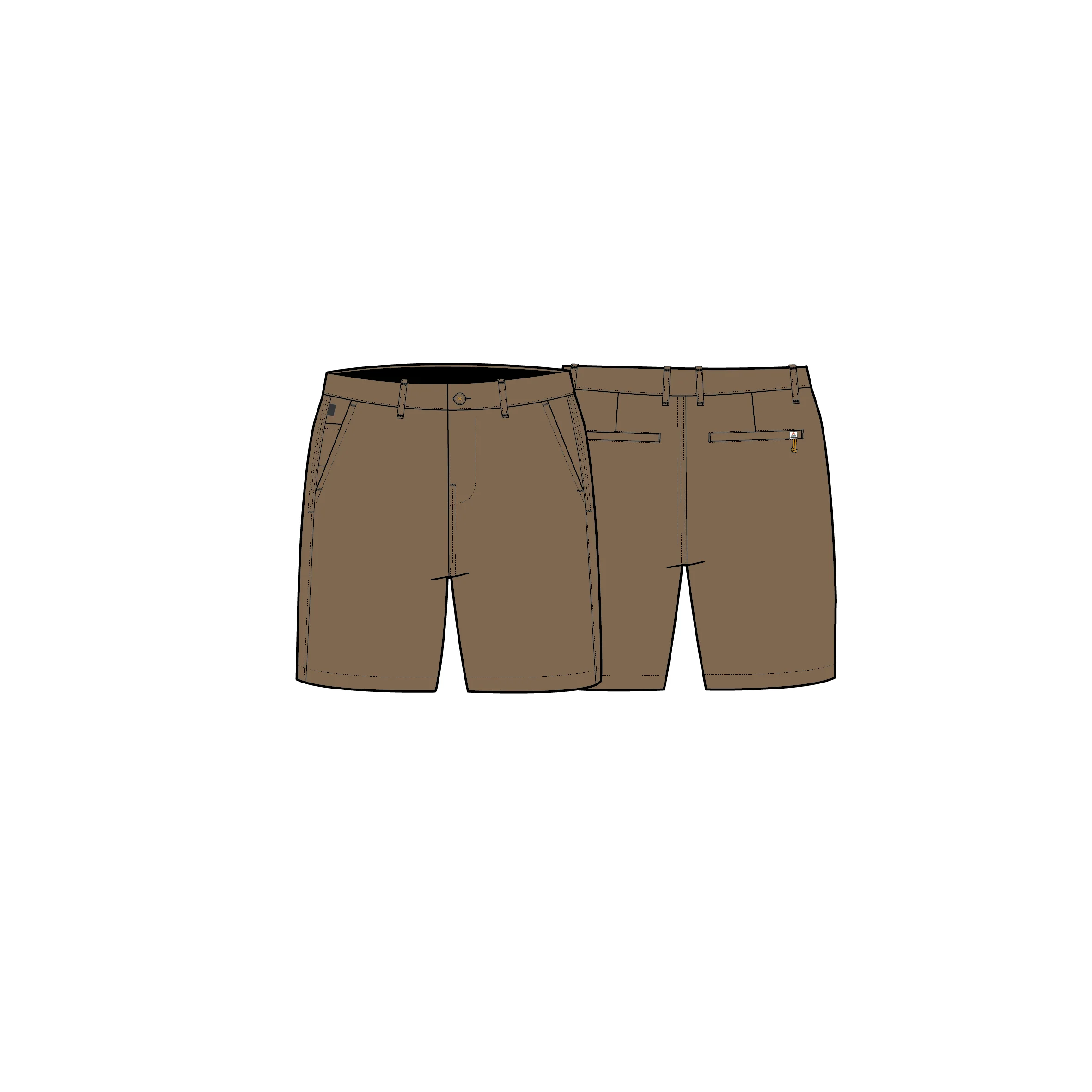 365 All Purpose NetPlusĀ® Short - Caramel Brown - Image 9