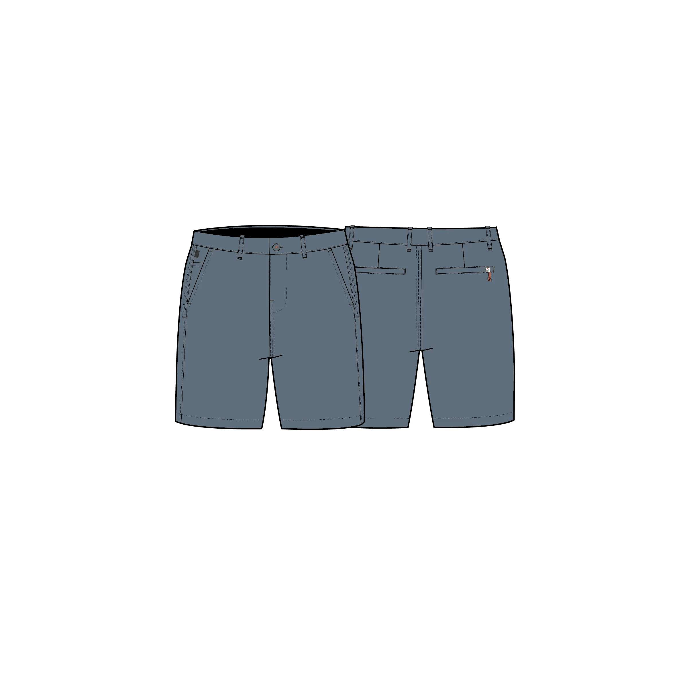 365 All Purpose NetPlus® Short - Storm Grey - Image 7