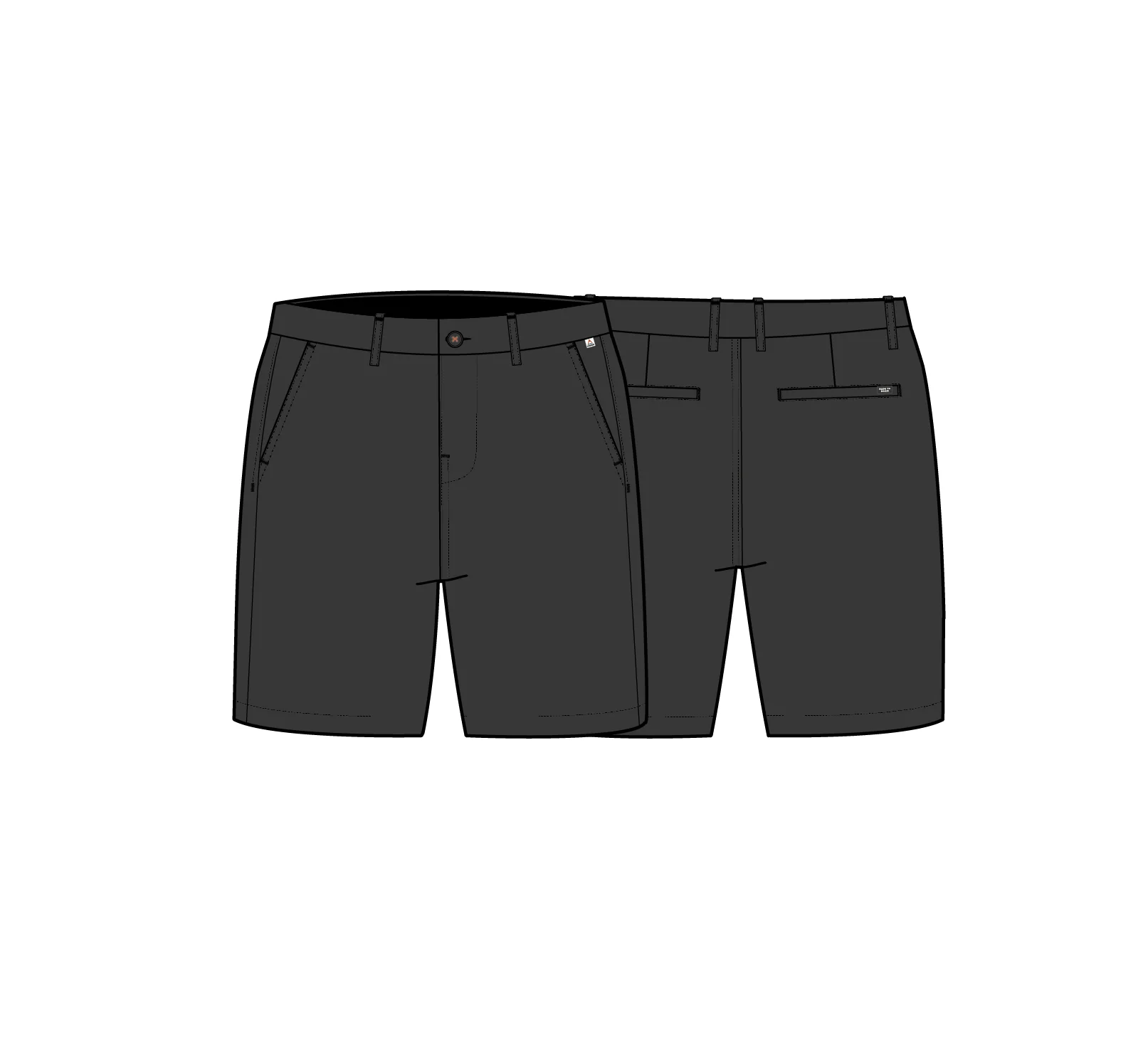 365 Short - Faded Black - Image 6