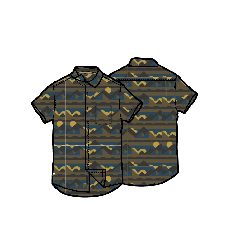 365 Active Shirt - Views Dark Olive - Image 10