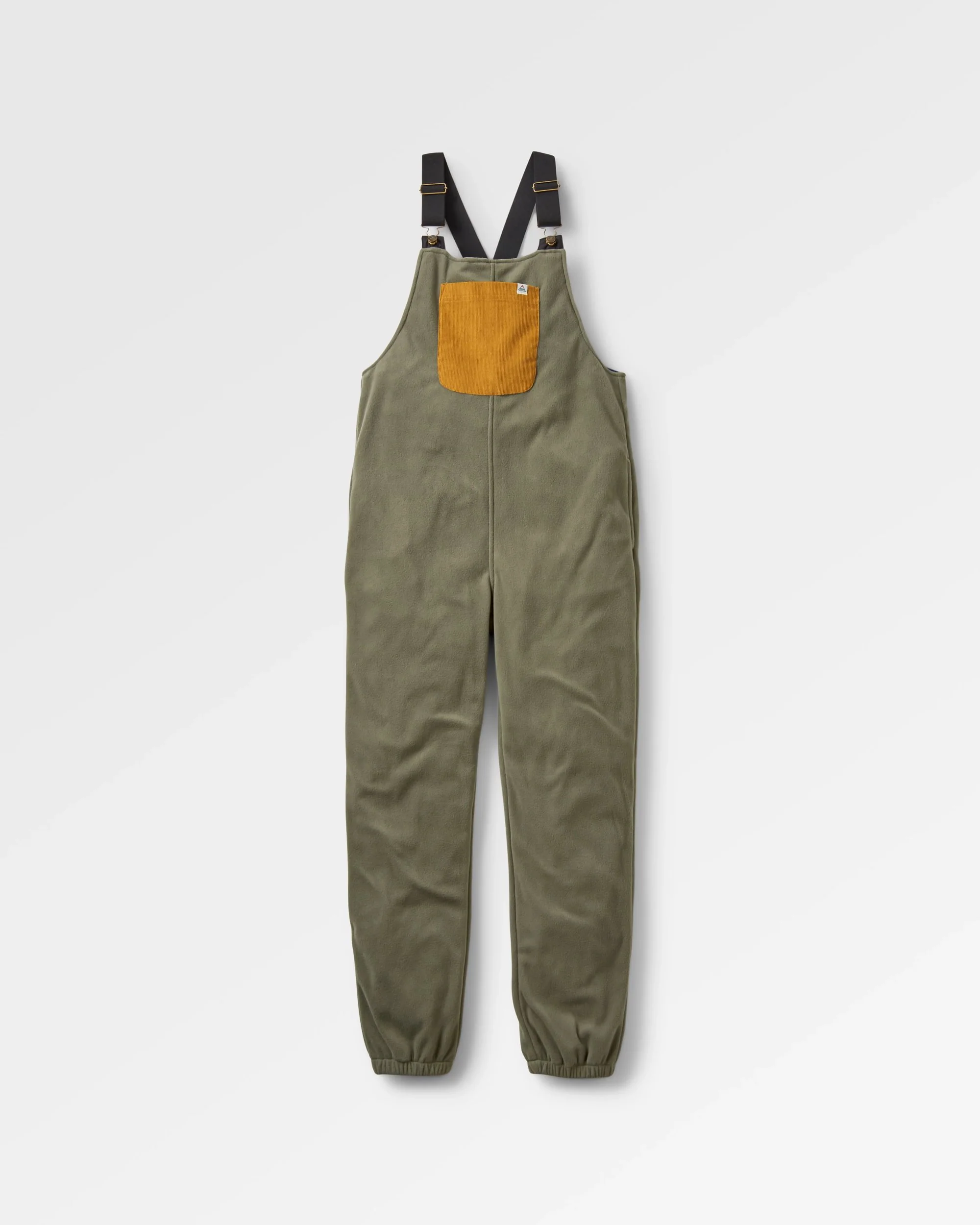 Ace Polar Fleece Dungarees - Dusty Olive - Image 2