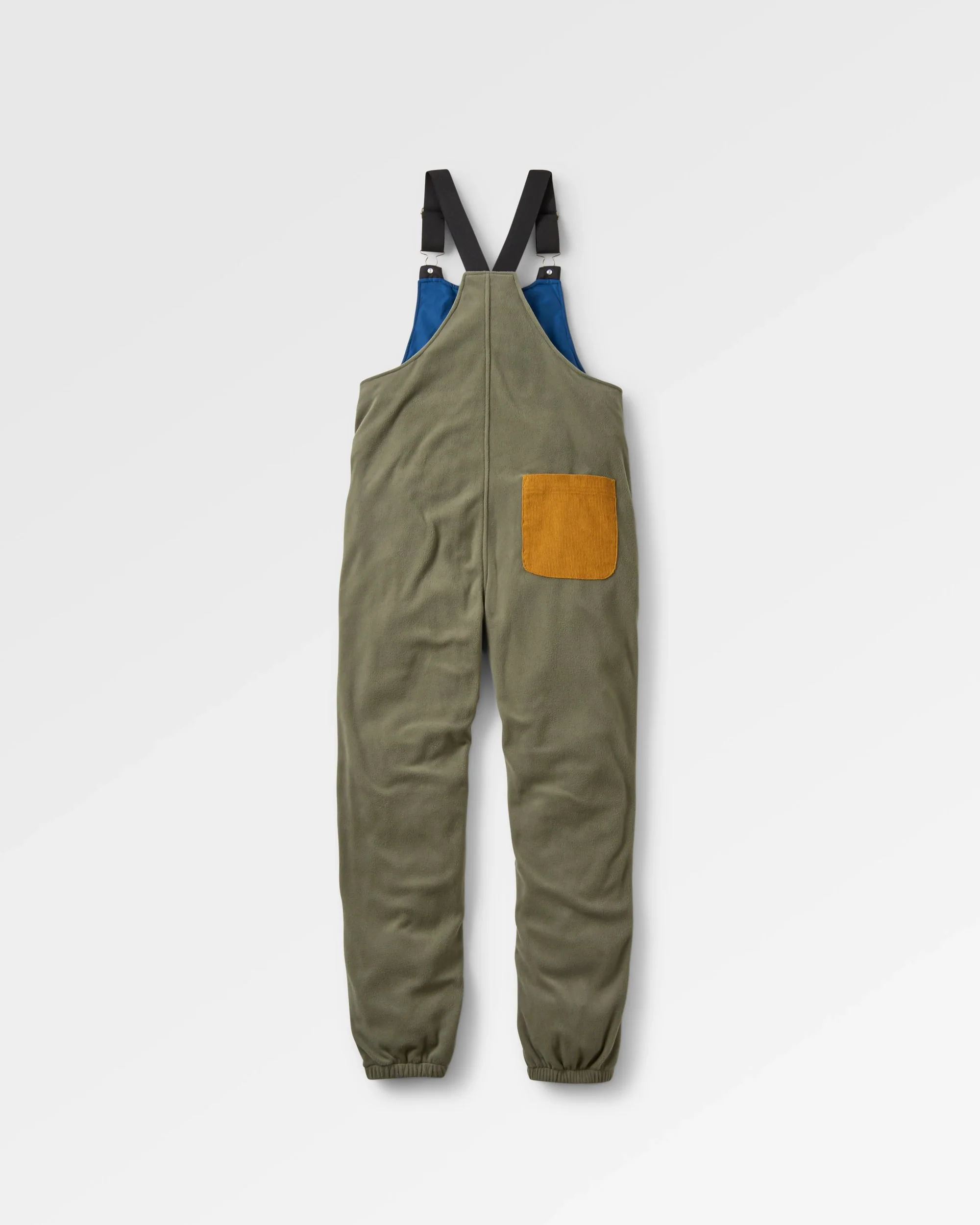 Ace Polar Fleece Dungarees - Dusty Olive - Image 6