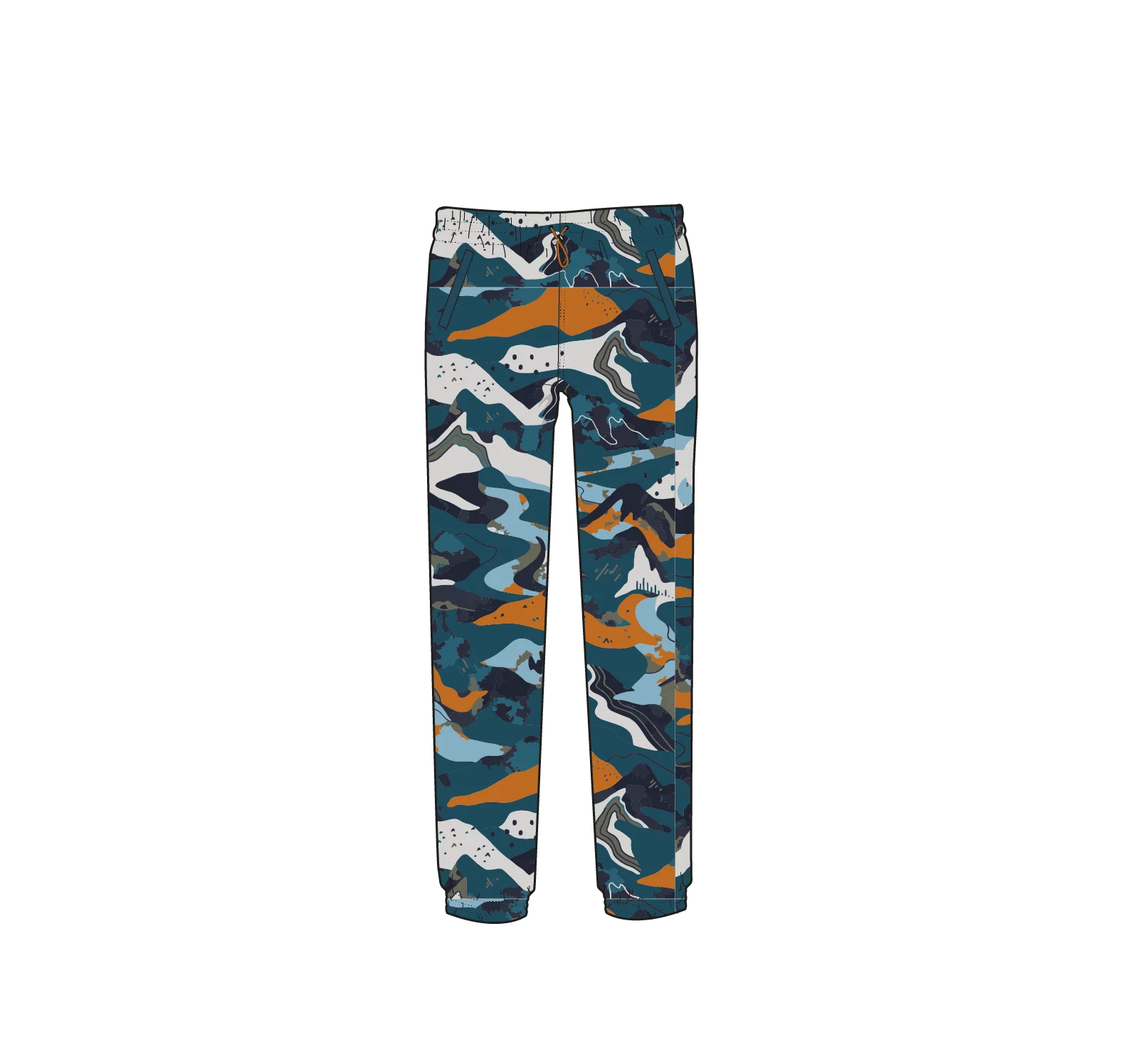 Ace Polar Fleece Joggers - Adventure Tidal Blue - Image 7