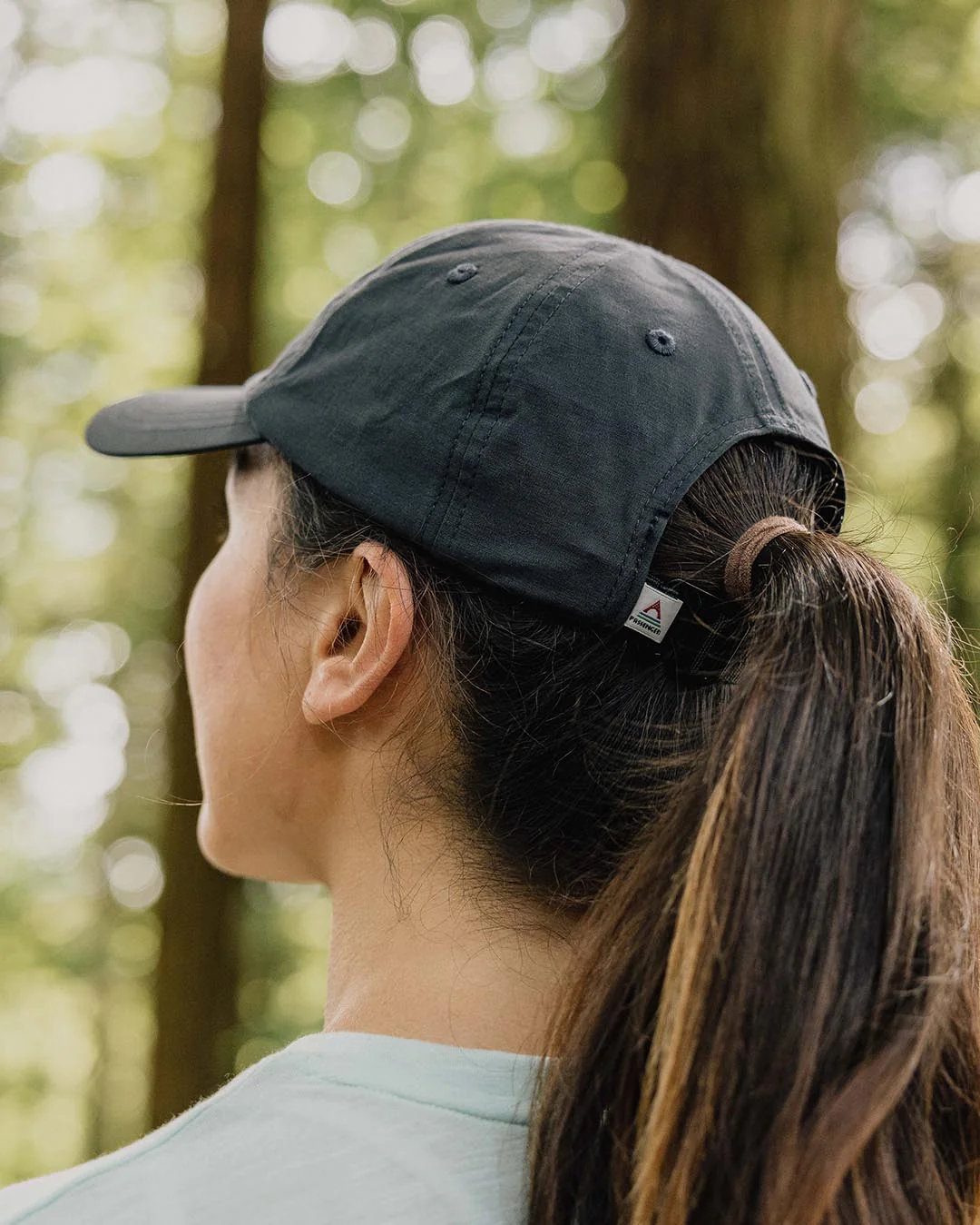 Active Organic 6 Panel Cap - Black - Image 2