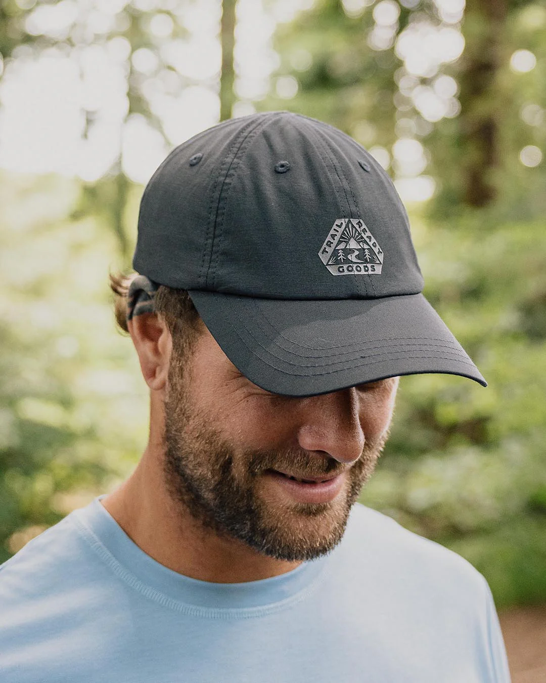 Active Organic 6 Panel Cap - Black - Image 3