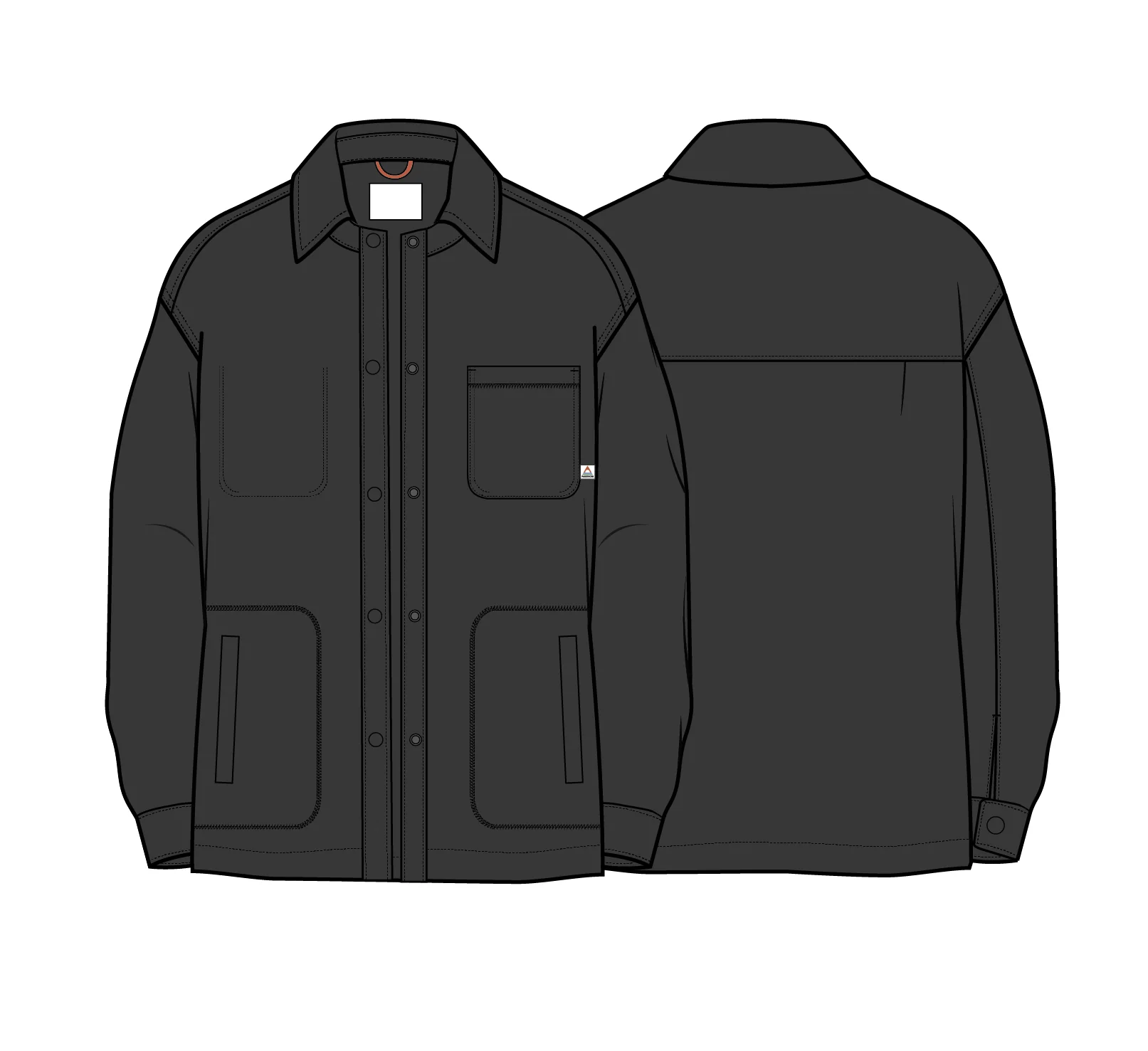 Adapt Polartec® Overshirt - Black - Image 13