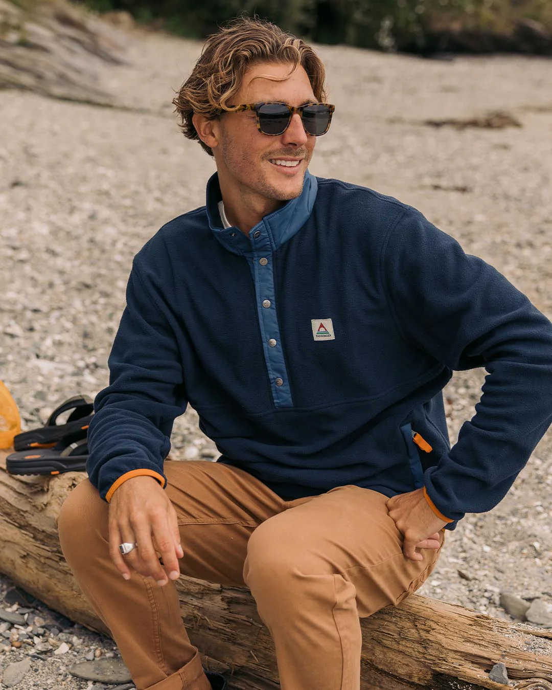 Adrift Polar Fleece - Deep Navy - Image 3