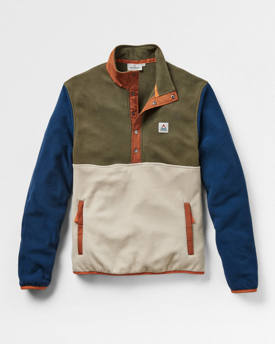 Adrift Polar Fleece - Khaki/Oatmeal - Image 5