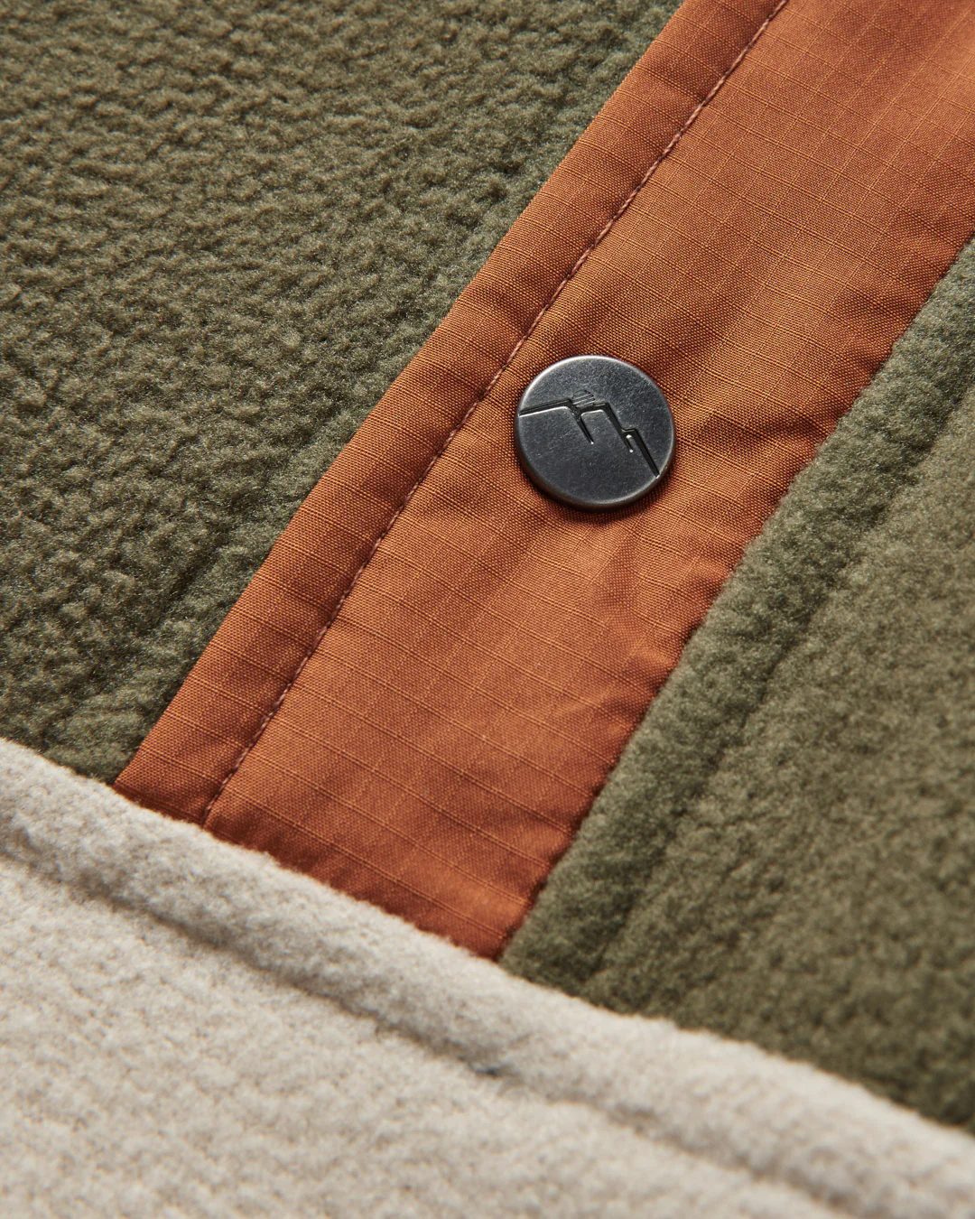 Adrift Polar Fleece - Khaki/Oatmeal - Image 6