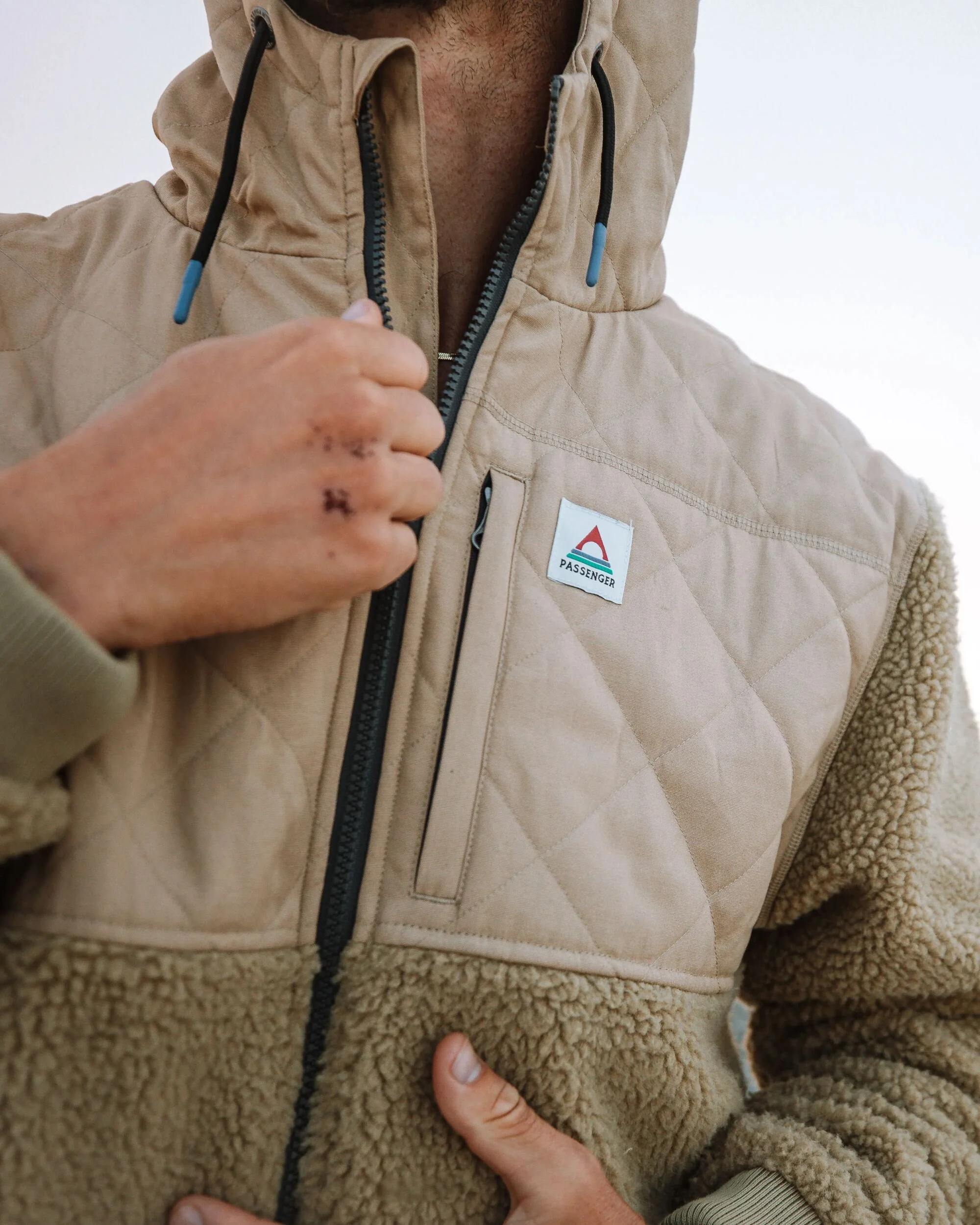 Adventure Deep-Pile Sherpa Fleece - Biscuit - Image 4