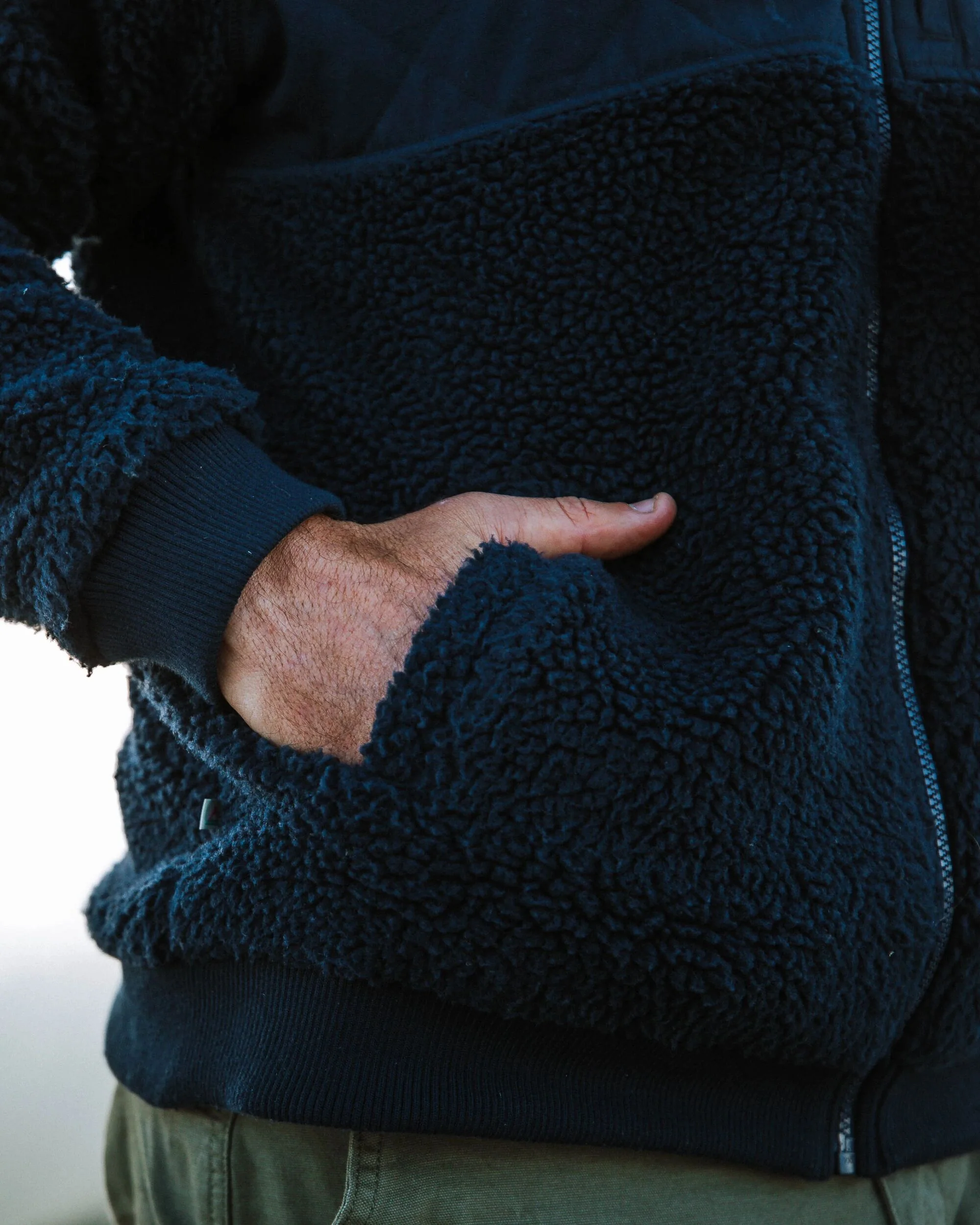 Adventure Deep-Pile Sherpa Fleece - Rich Navy - Image 6