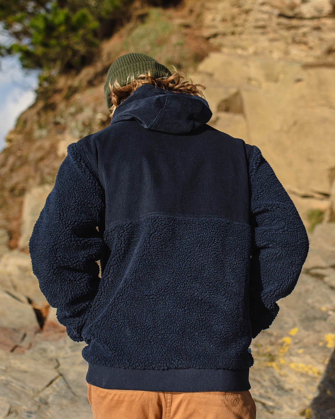 Adventure Sherpa Fleece - Deep Navy - Image 3