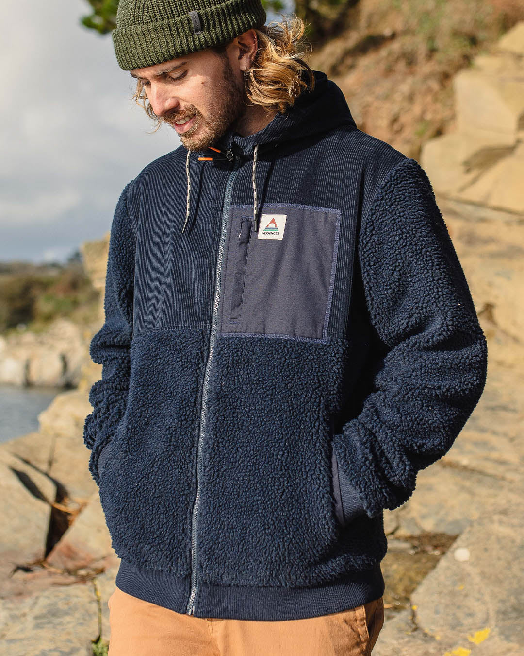 Adventure Sherpa Fleece - Deep Navy - Image 5