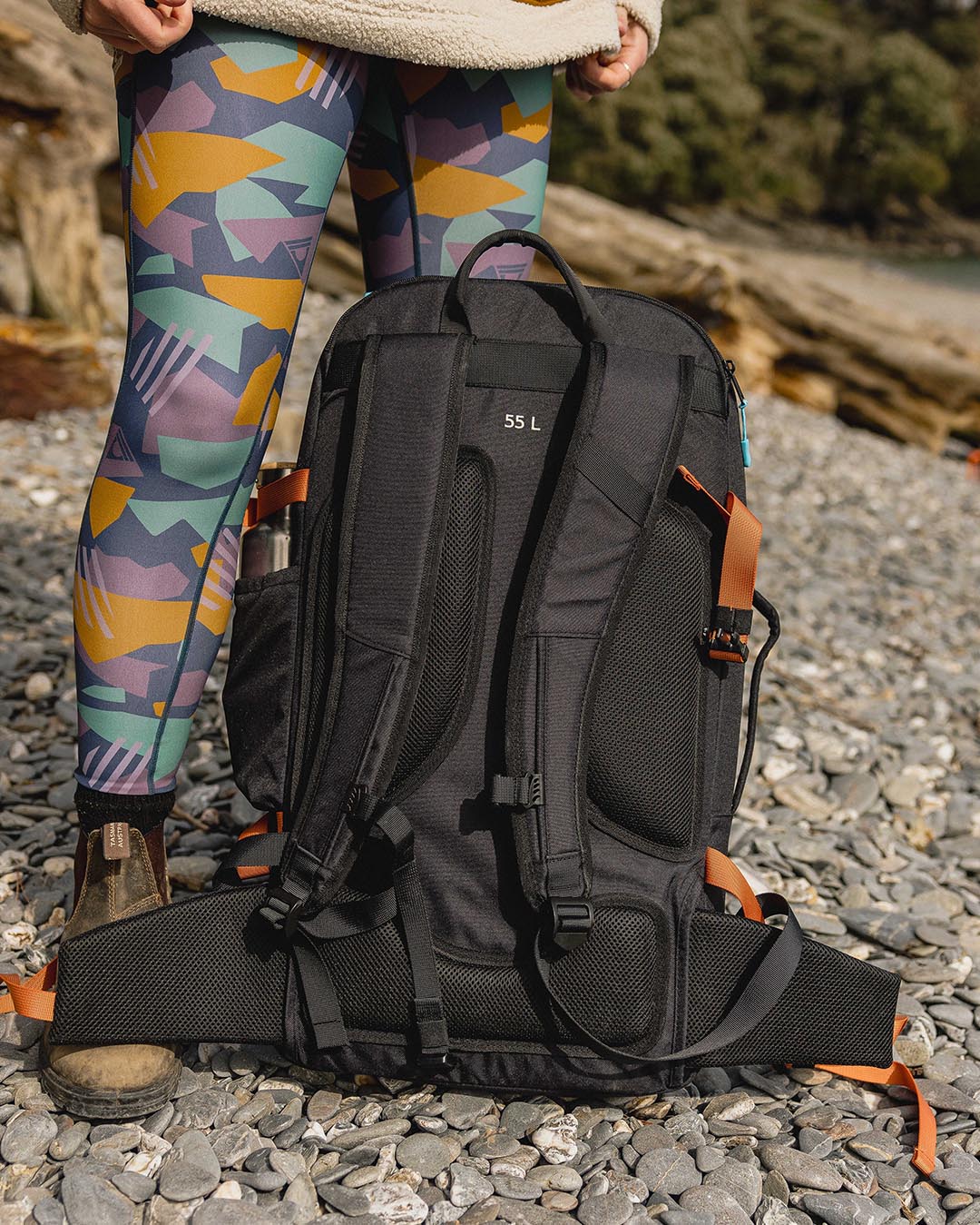 Adventurer 55L Backpack - Black - Image 13