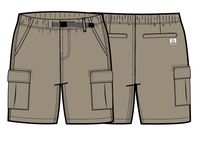 Adventurer Cargo Cotton Short - Chinchilla Brown - Image 10