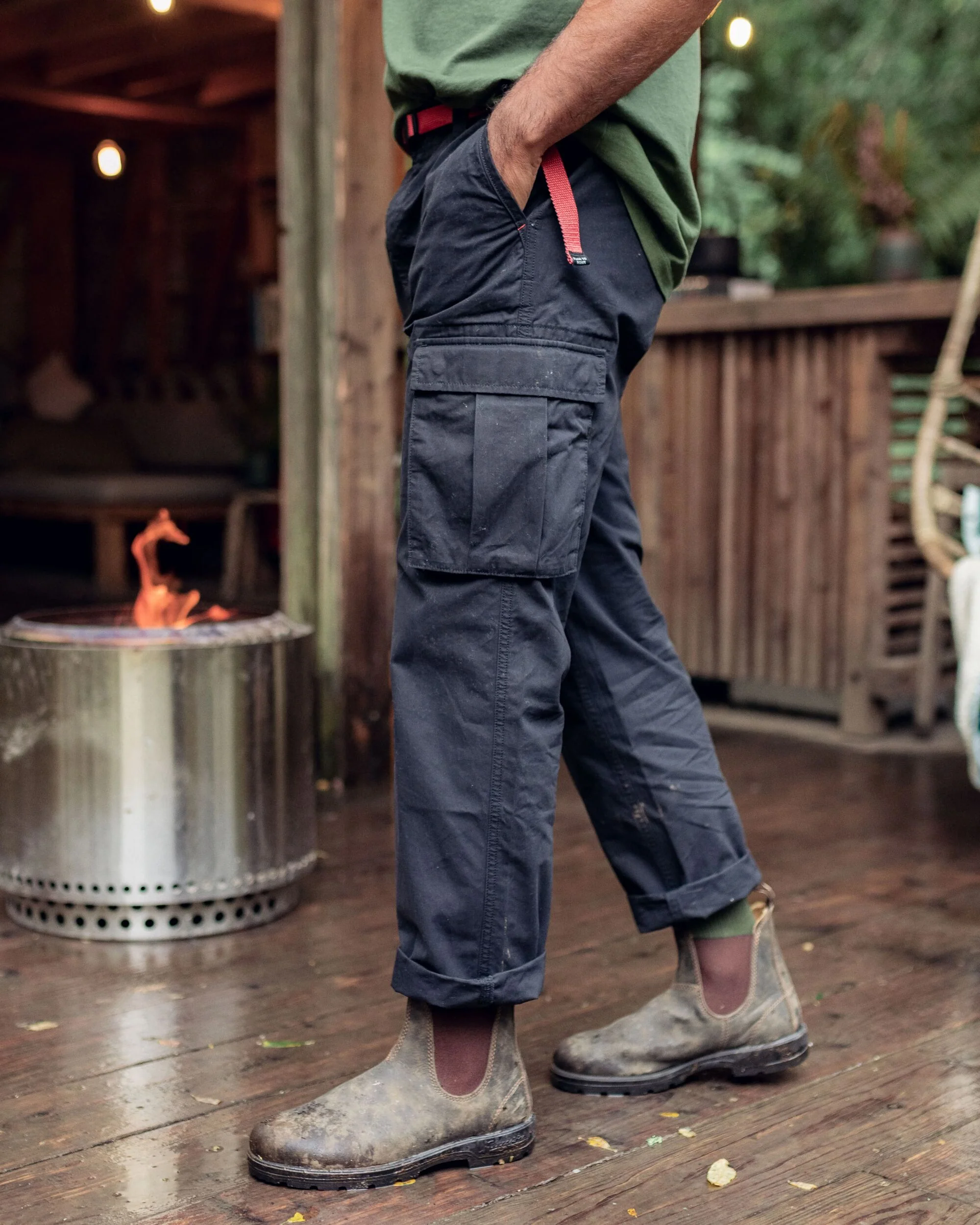 Adventurer Cargo Trouser - Black - Image 11