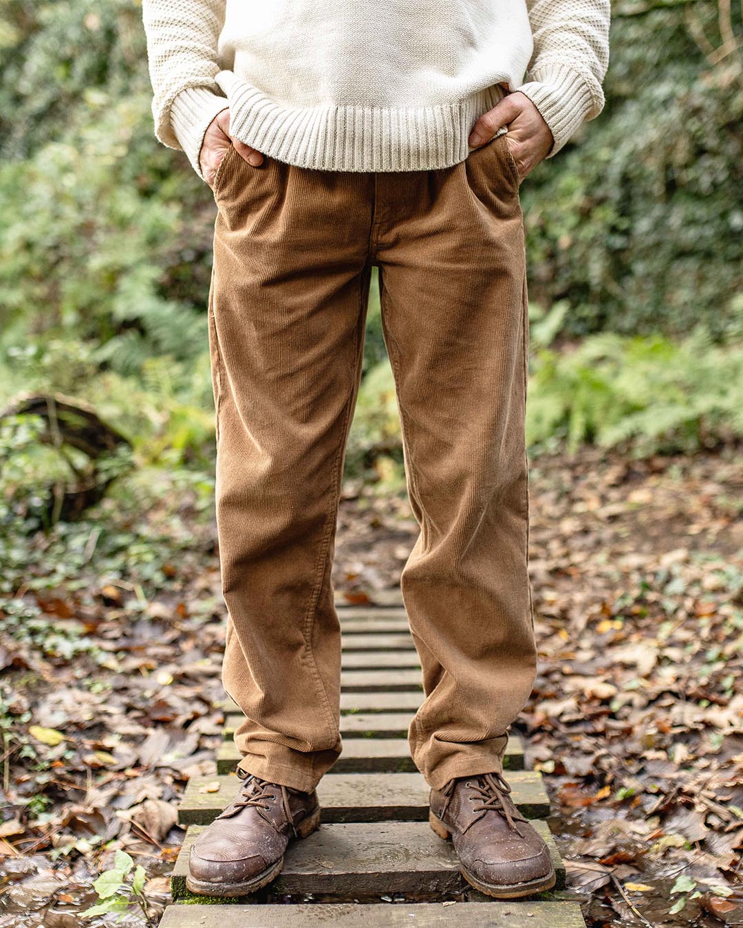 Adventurer Cord Trouser - Coconut - Image 14