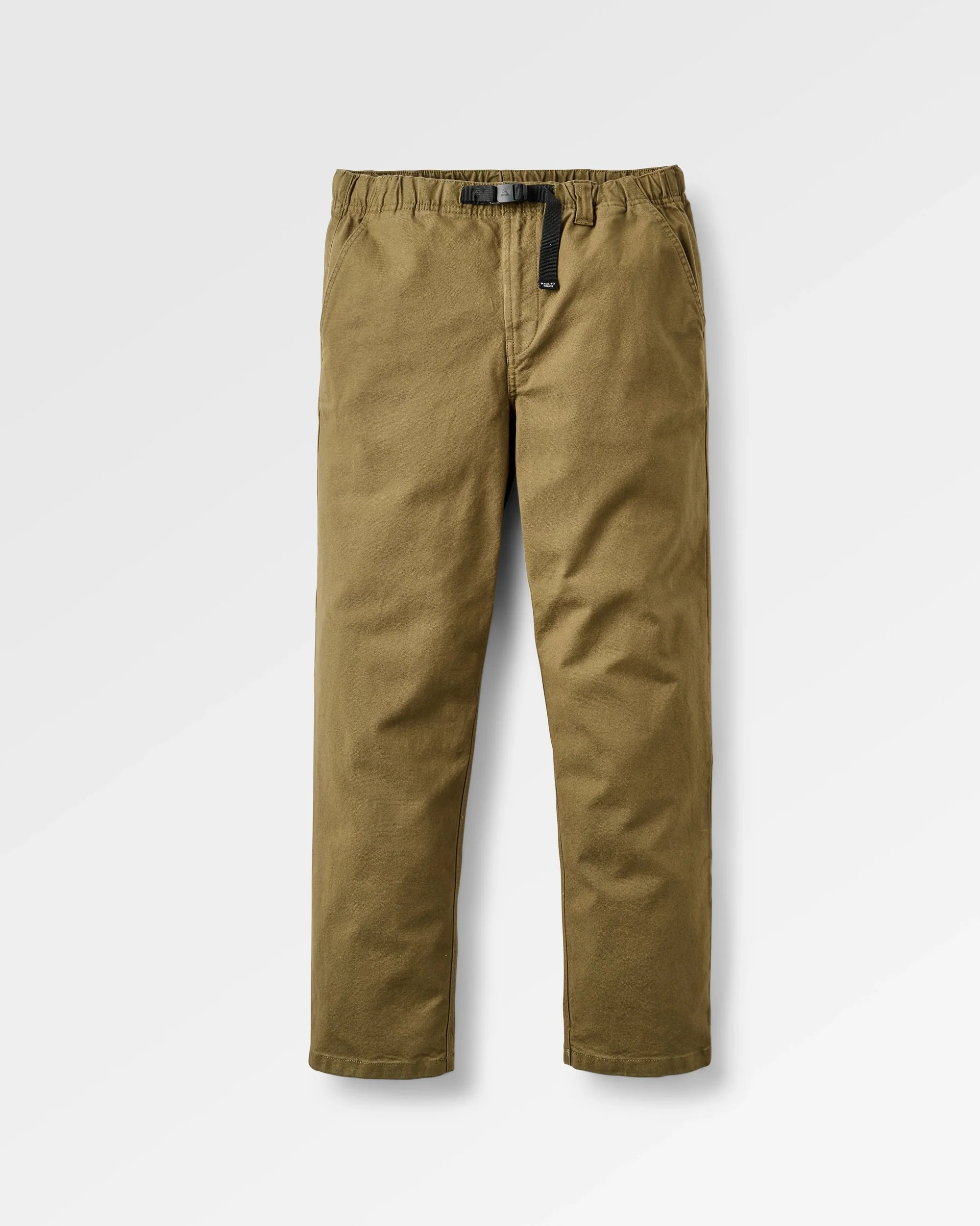 Adventurer Organic Canvas Trouser - Dark Olive - Image 2