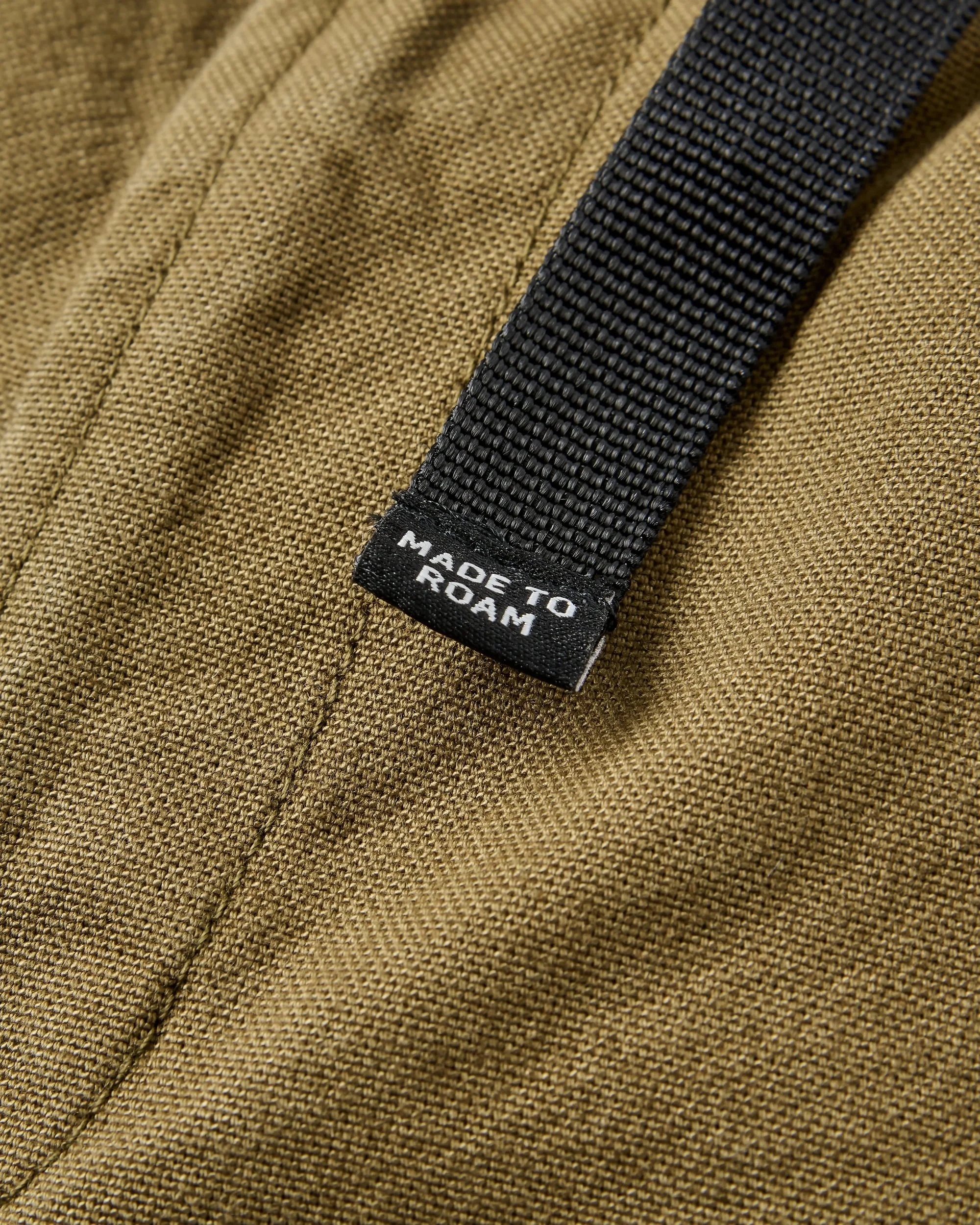 Adventurer Organic Canvas Trouser - Dark Olive - Image 9