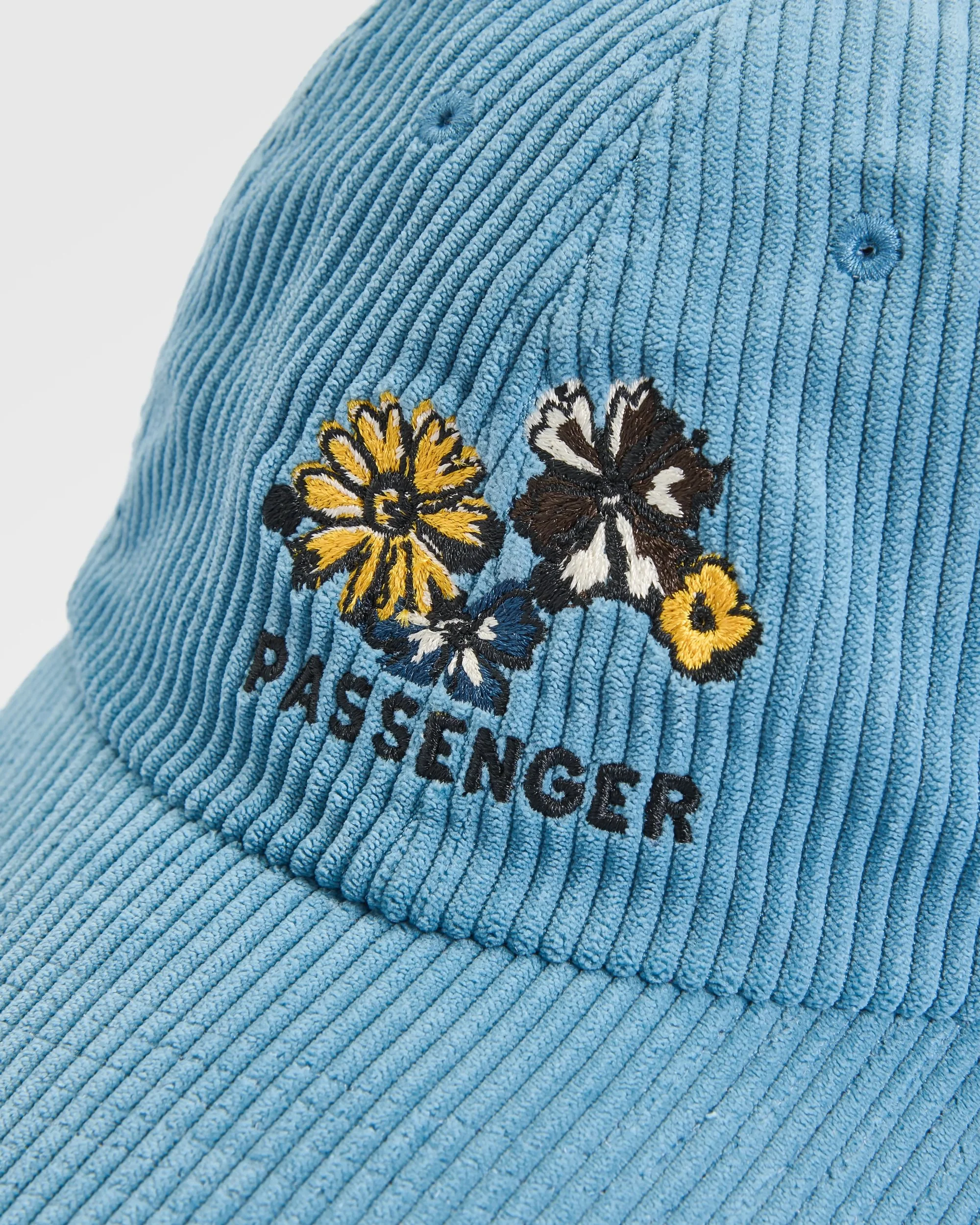 Akita 6 Panel Cap - Faded Denim - Image 3