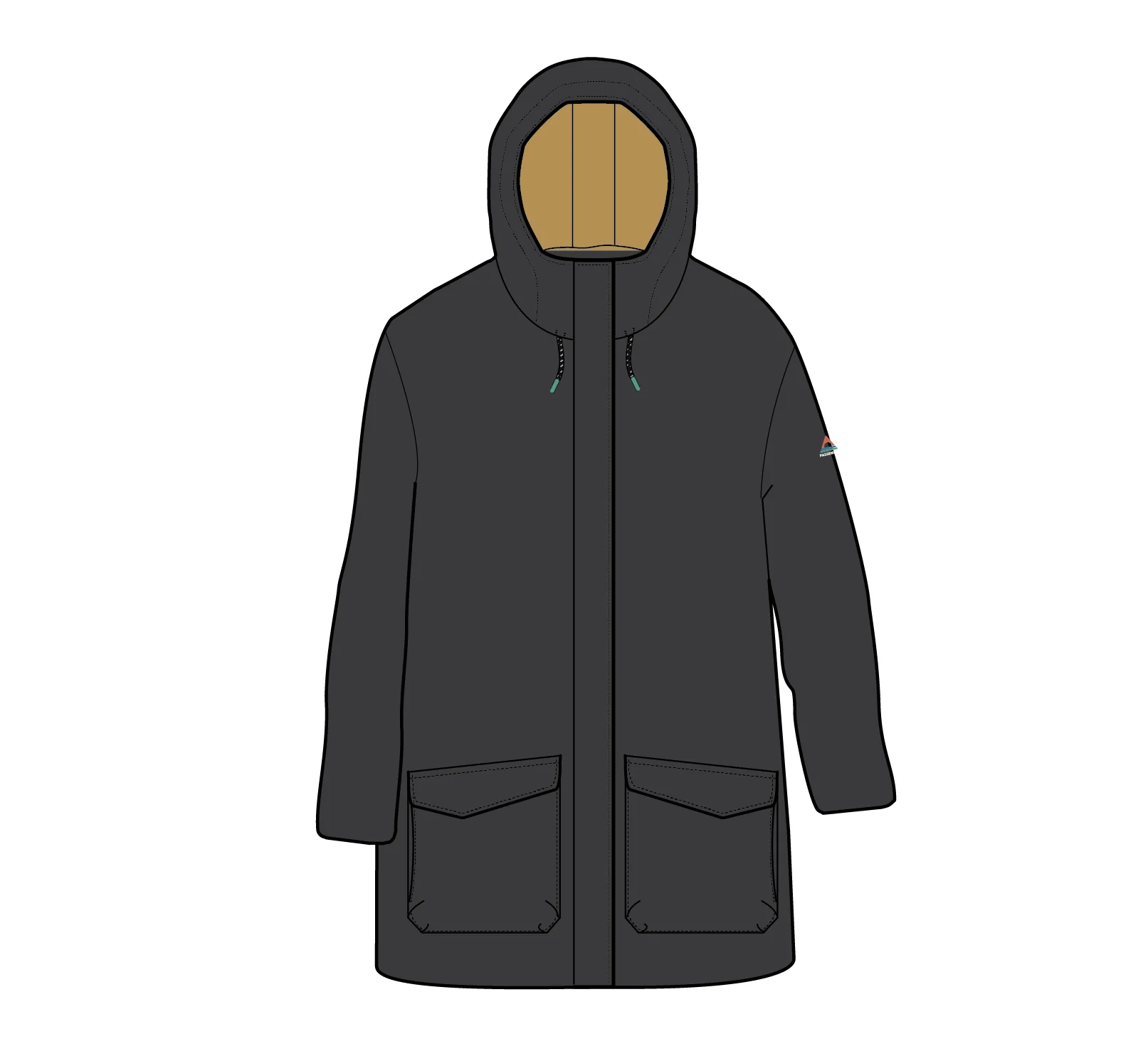 Alaska Insulated Parka - Black - Image 13