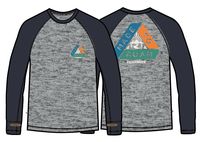 Alpine Base Layer LS T-Shirt - Black/Grey - Image 10