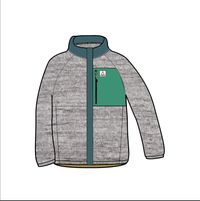 Women's Amber PolartecĀ® Fleece - Grey Marl - Image 10