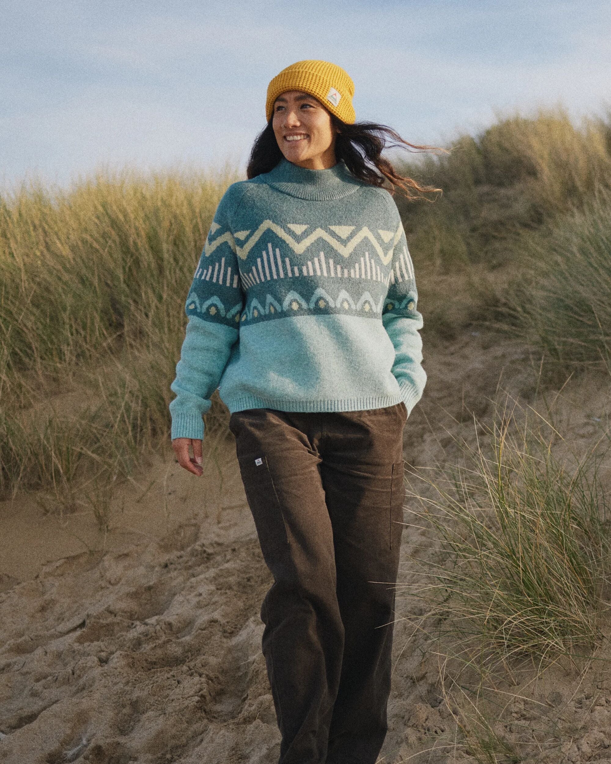Nettle Knitted Jumper - Arctic