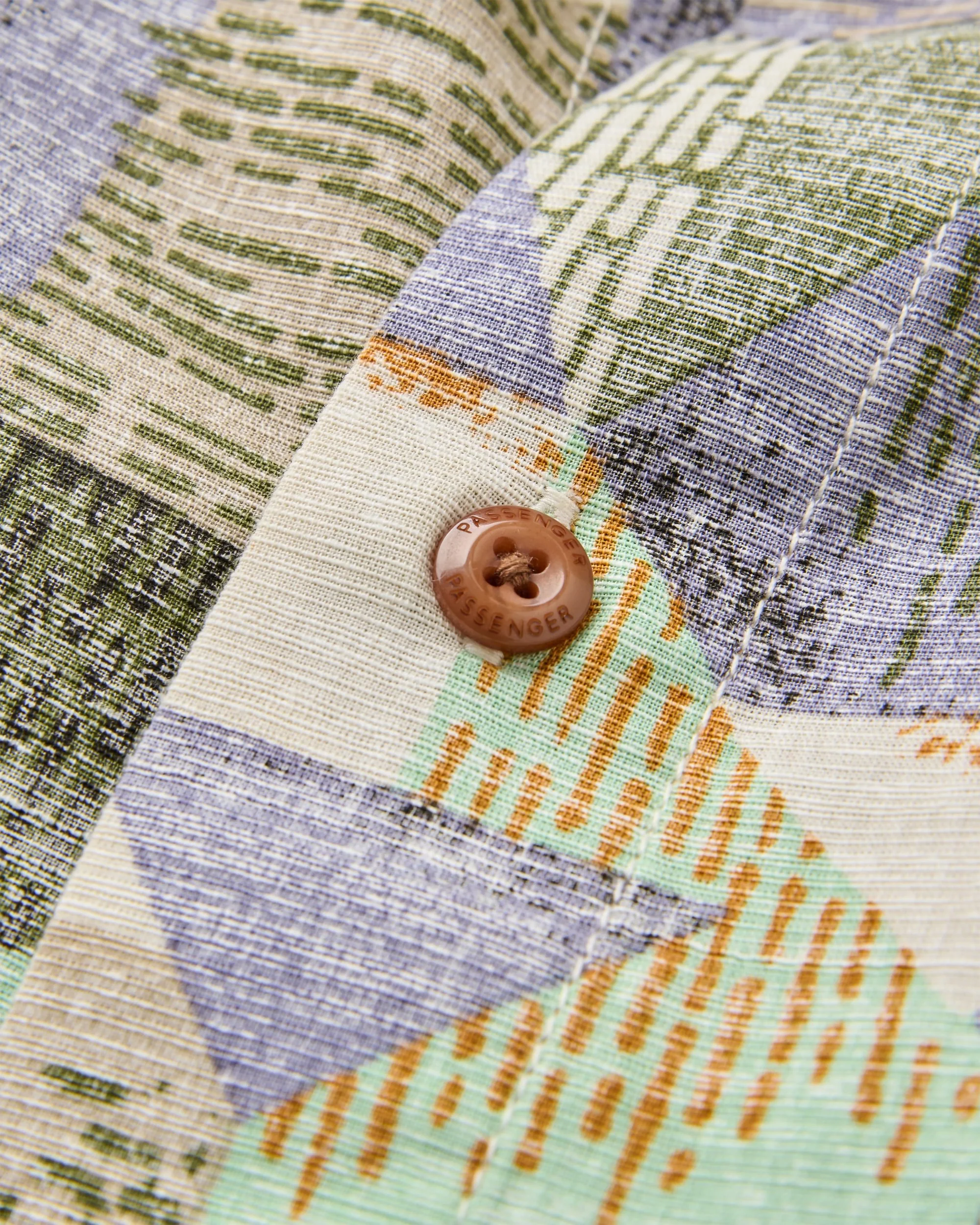 Amboro Shirt - Mosaic Mountain Khaki - Image 2