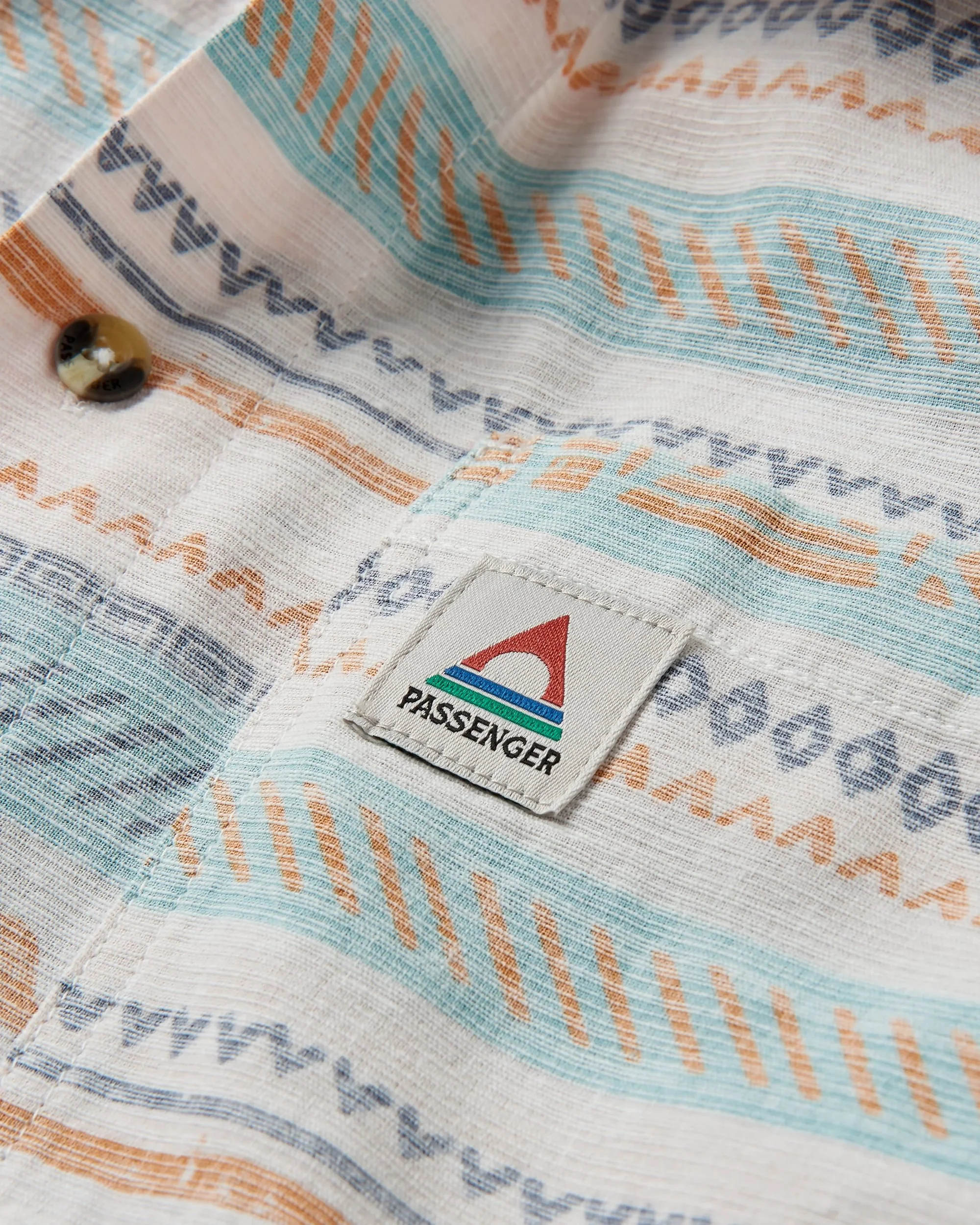 Amboro Shirt - Patchwork Stripe Birch - Image 10