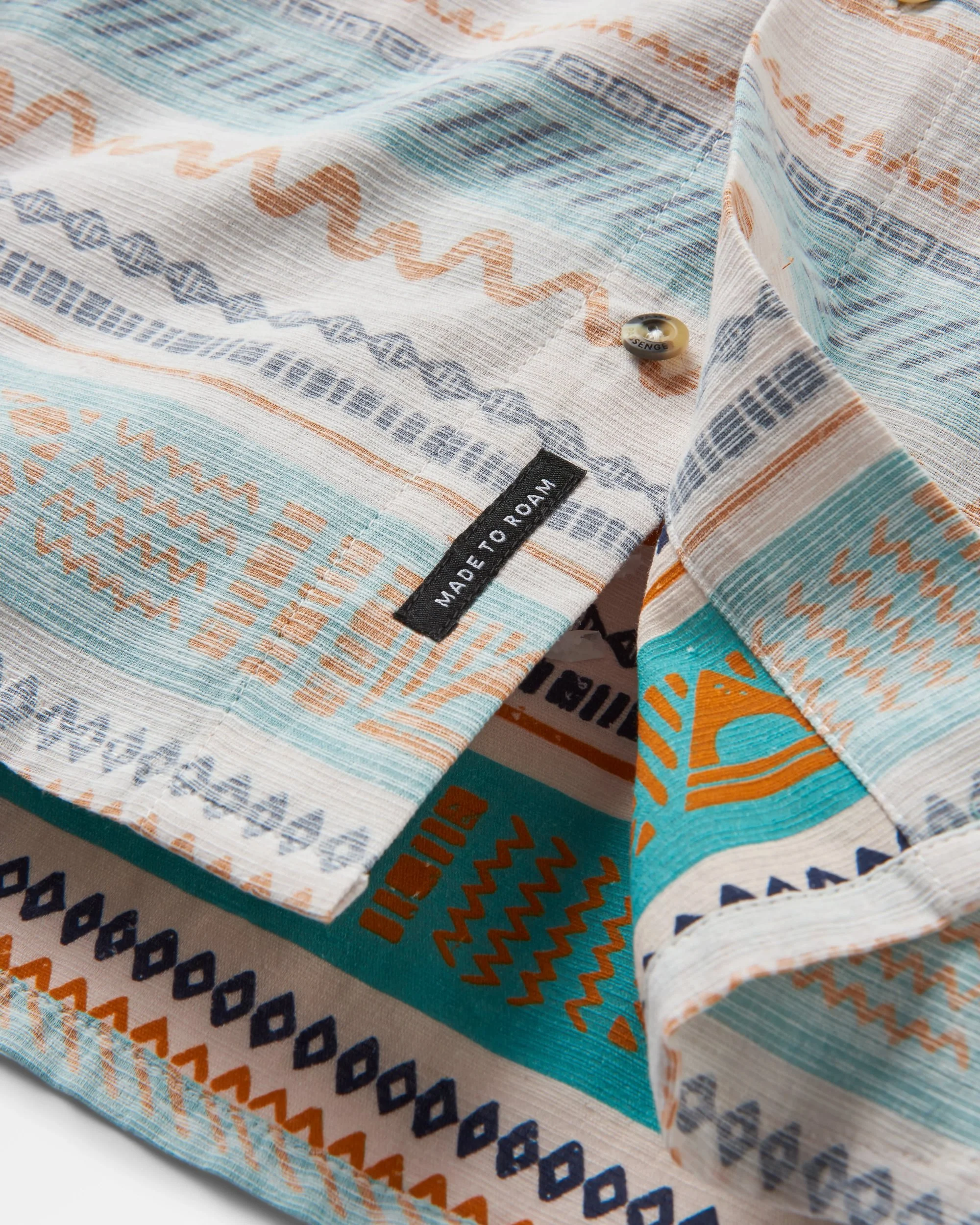 Amboro Shirt - Patchwork Stripe Birch - Image 9