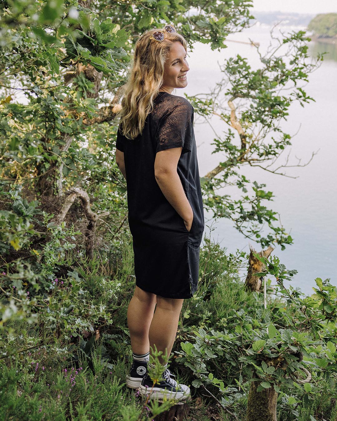 Ambrose Oversized Dress - Black - Image 3