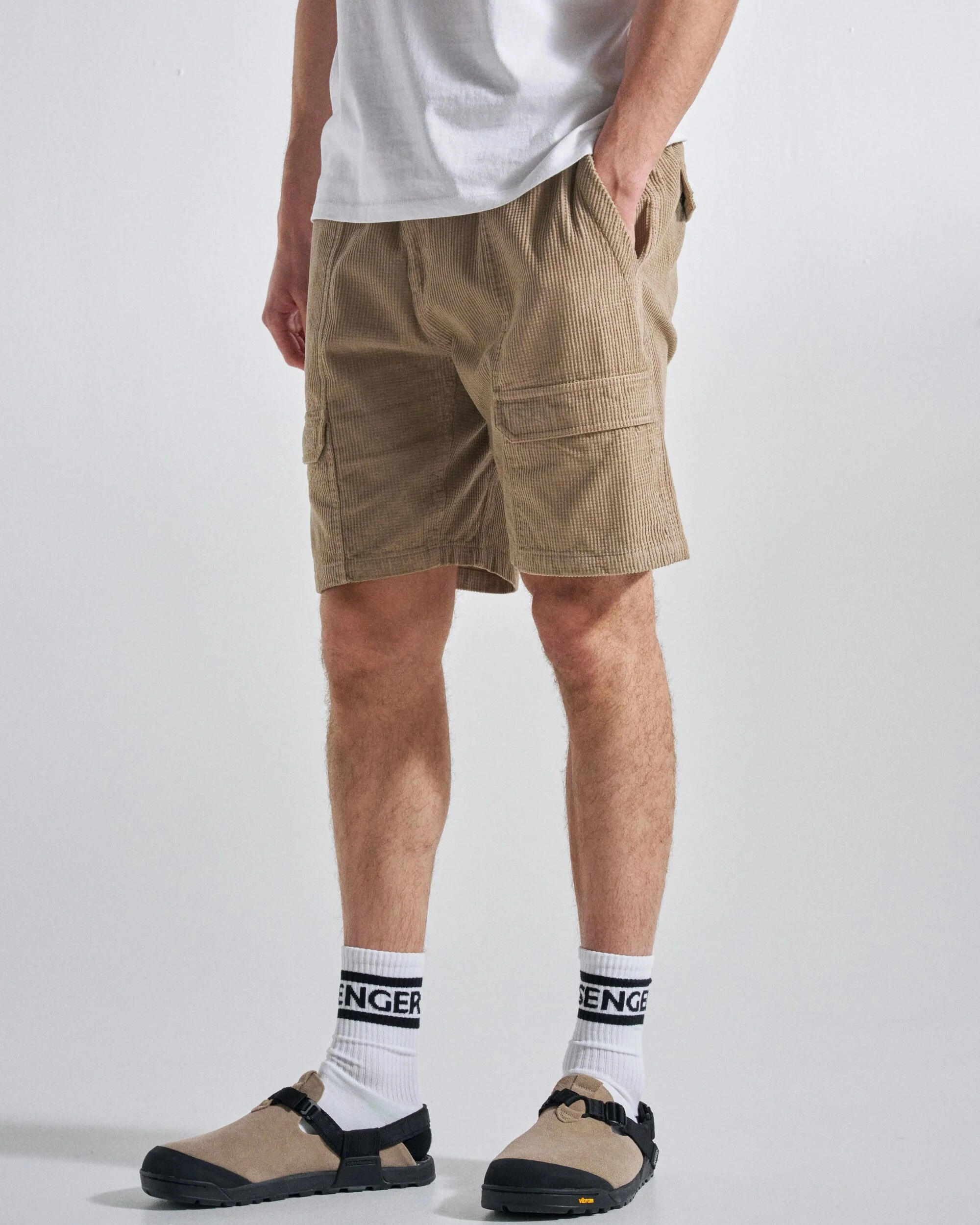 Apex Grid Cord Short - Simply Taupe
