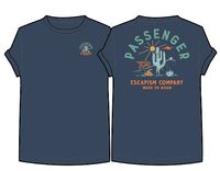 Arabica Oversized T-Shirt - Dark Denim - Image 6
