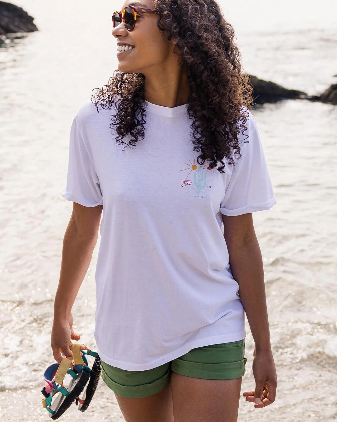 Arabica Oversized T-Shirt - White - Image 2