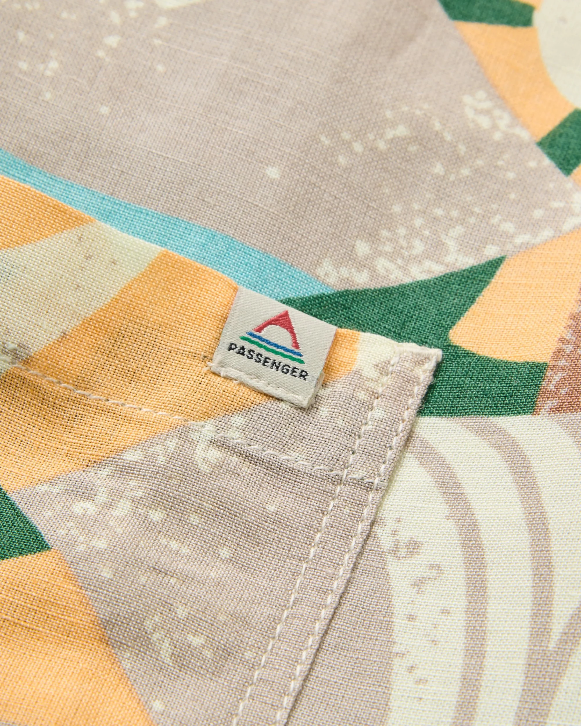 Arden Linen Short Sleeve Shirt - Sun Patch Simply Taupe - Image 2