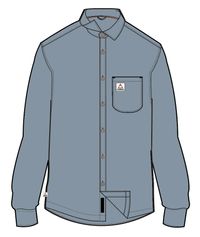 Arica Organic Shirt - Chambray - Image 12