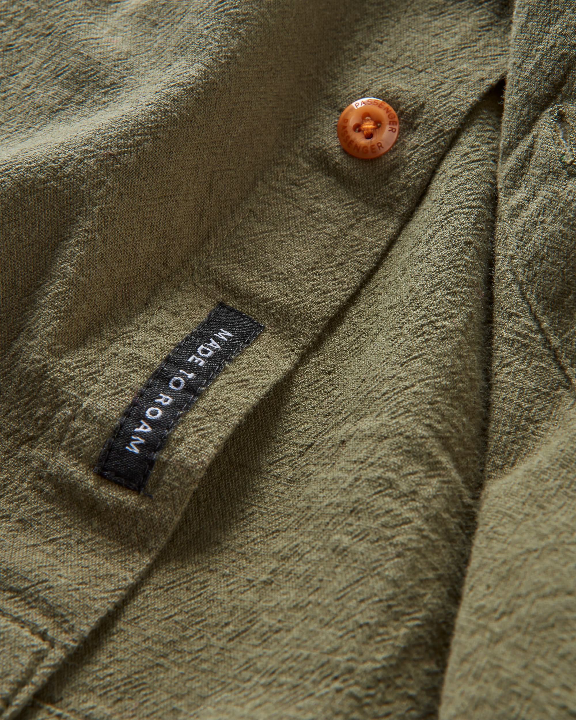 Arica Textured Shirt - Khaki - Image 10