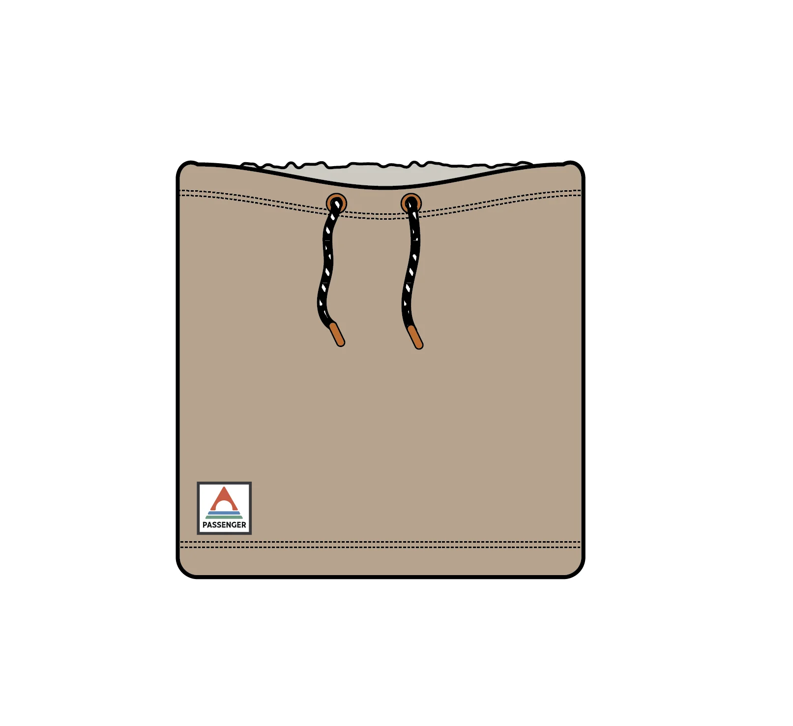 Ash Sherpa Fleece Snood - Stone - Image 5