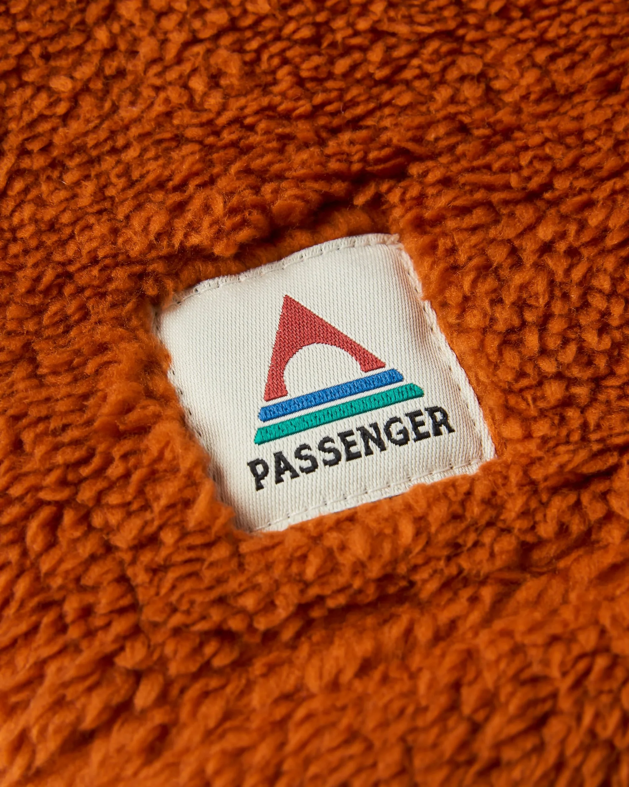 Ash Sherpa Fleece Snood - Sunset Orange - Image 3