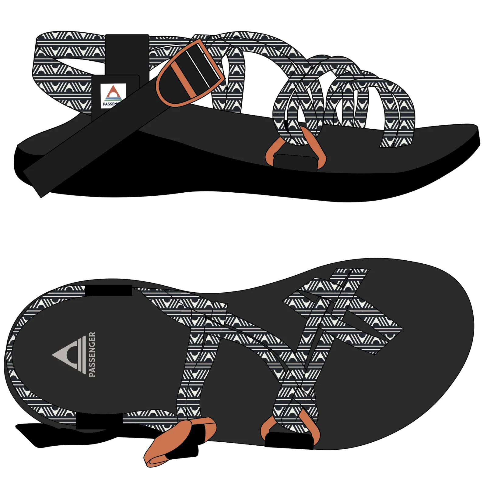 Atlas Sandal - Trail Monochrome - Image 12