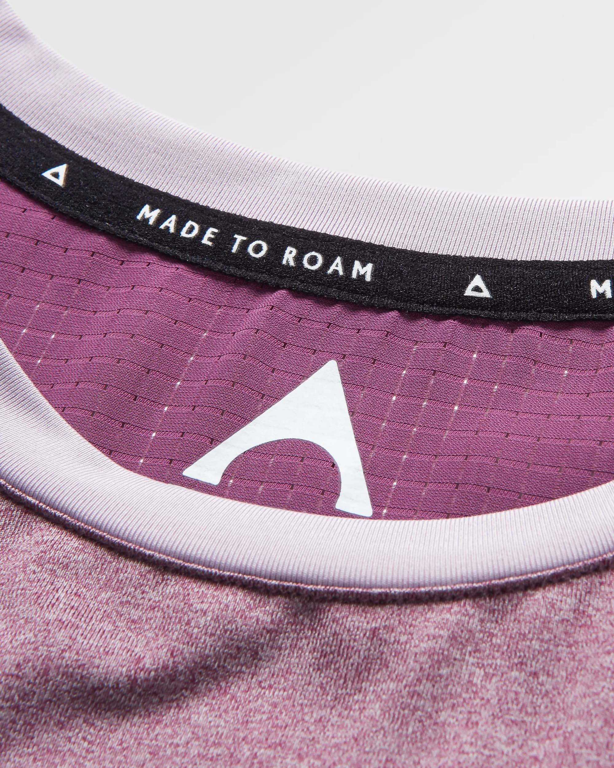 Aurora Active T-Shirt - Berry Marl - Image 3