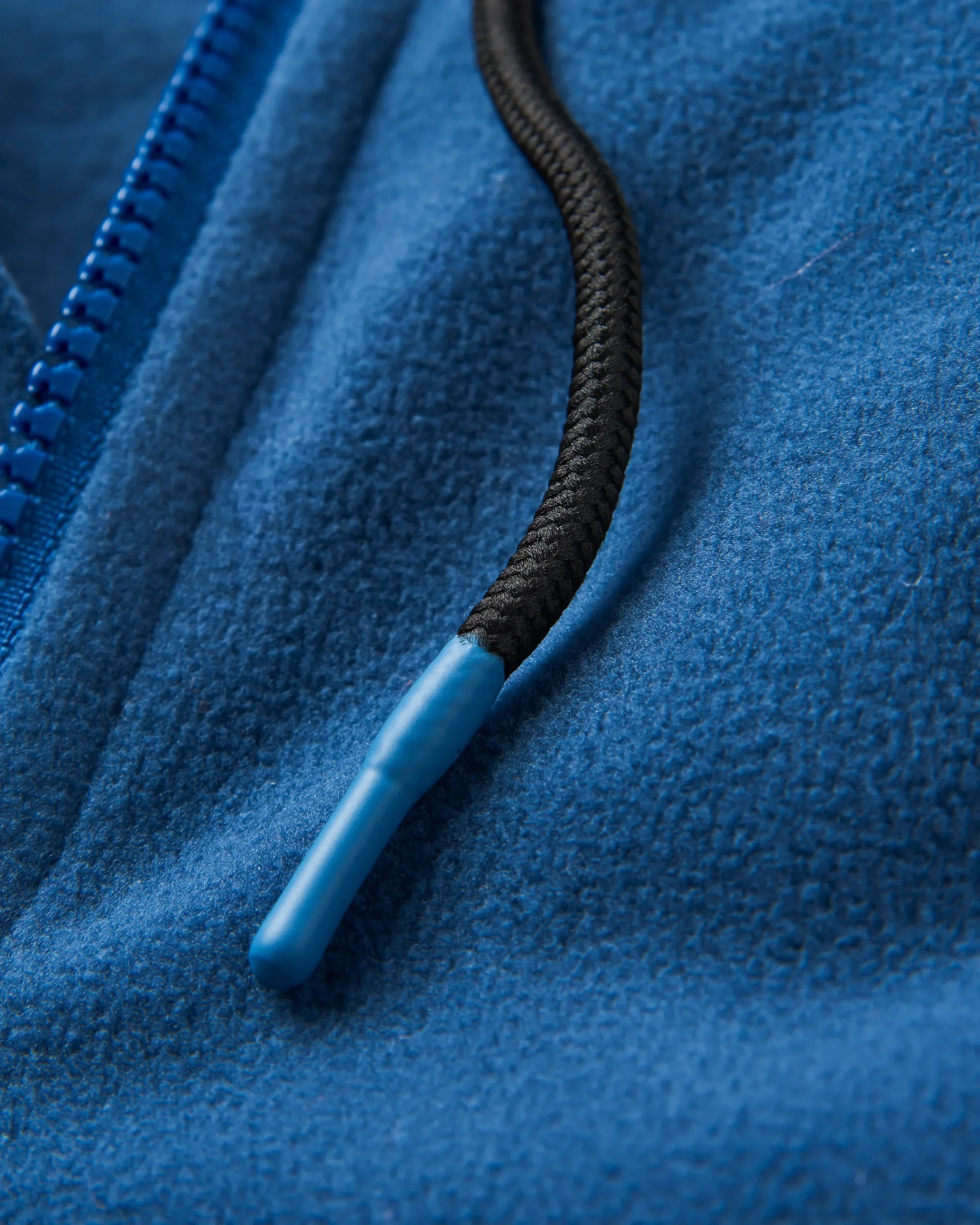 Ayla Micro Polartec® Hooded Fleece - Dark Denim - Image 5