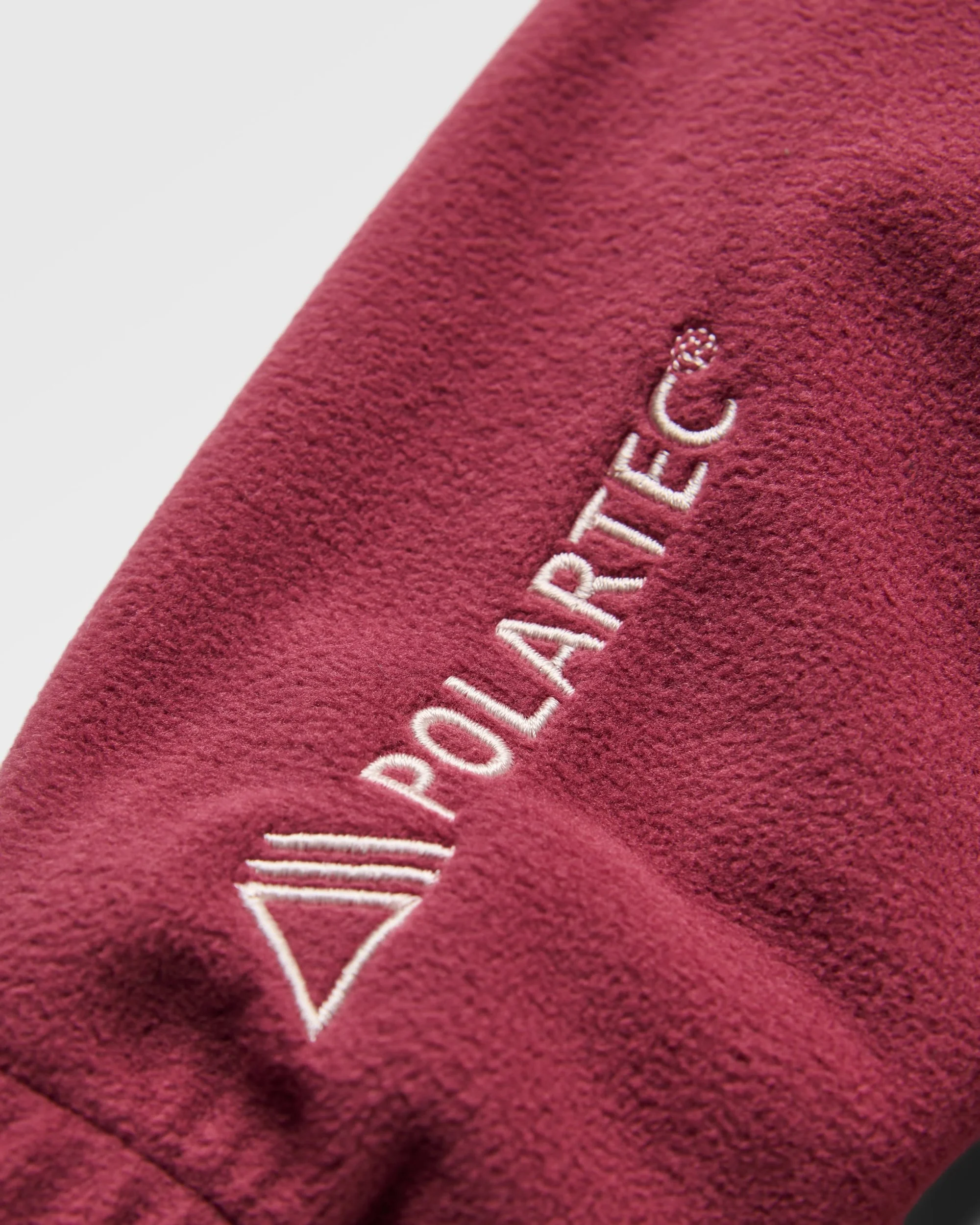 Ayla Micro Polartec® Hooded Fleece - Maroon - Image 6