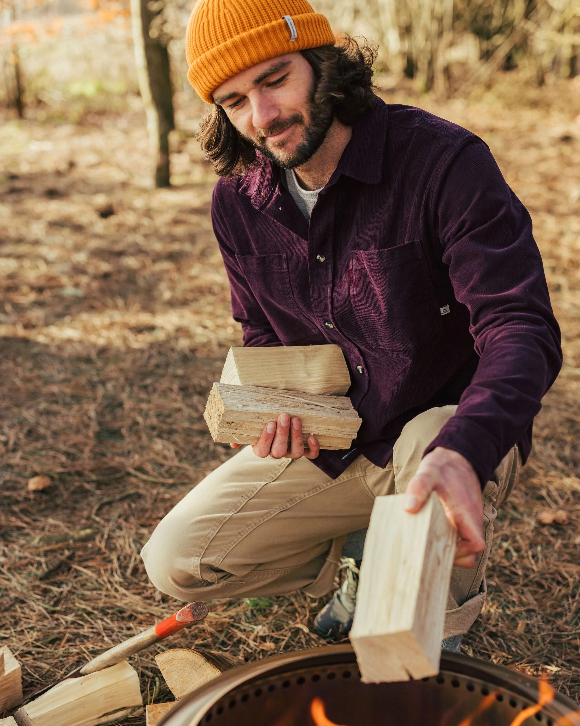 Backcountry Cord Shirt - Deep Plum - Image 4