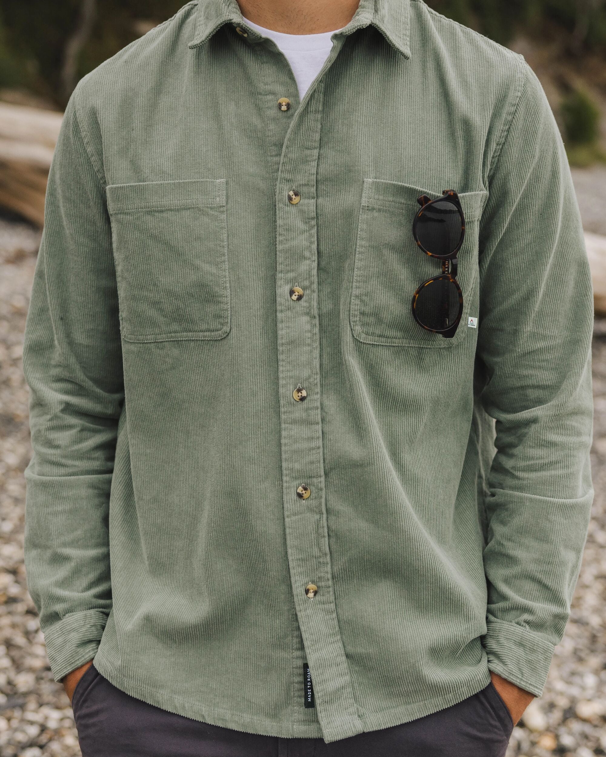 Backcountry Cord Shirt - Pistachio - Image 3