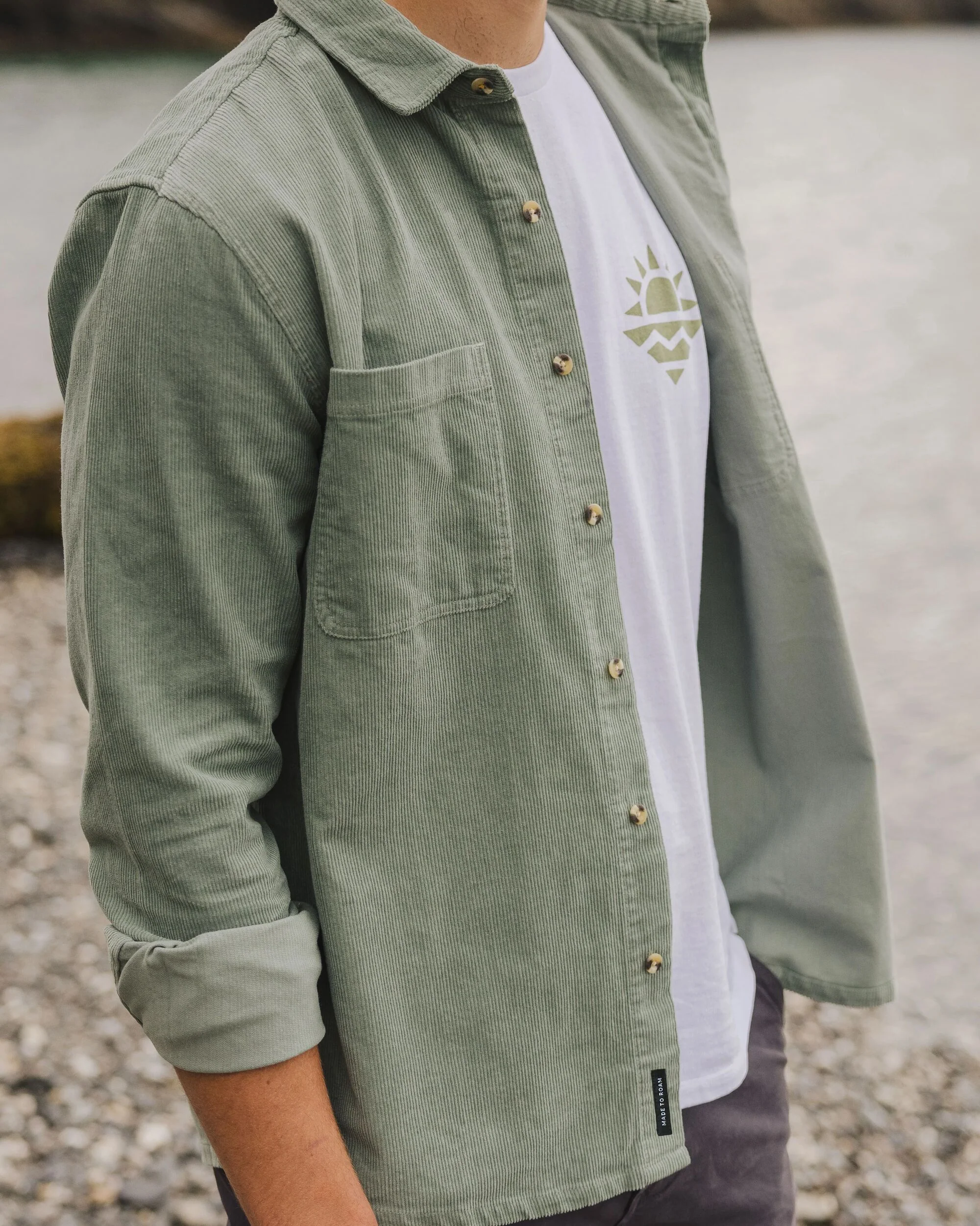 Backcountry Cord Shirt - Pistachio - Image 4
