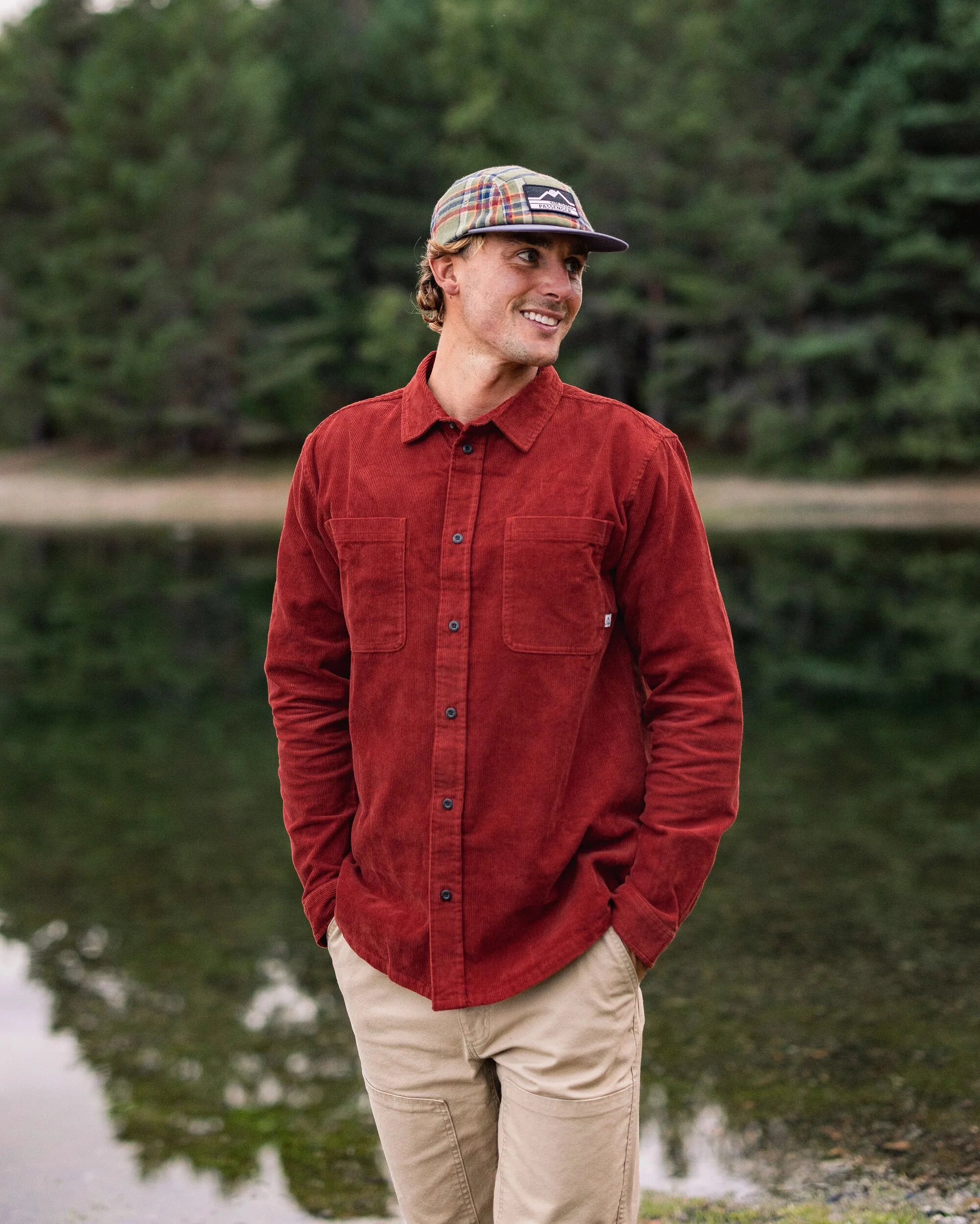Backcountry Cord Shirt - Red Ochre - Image 3