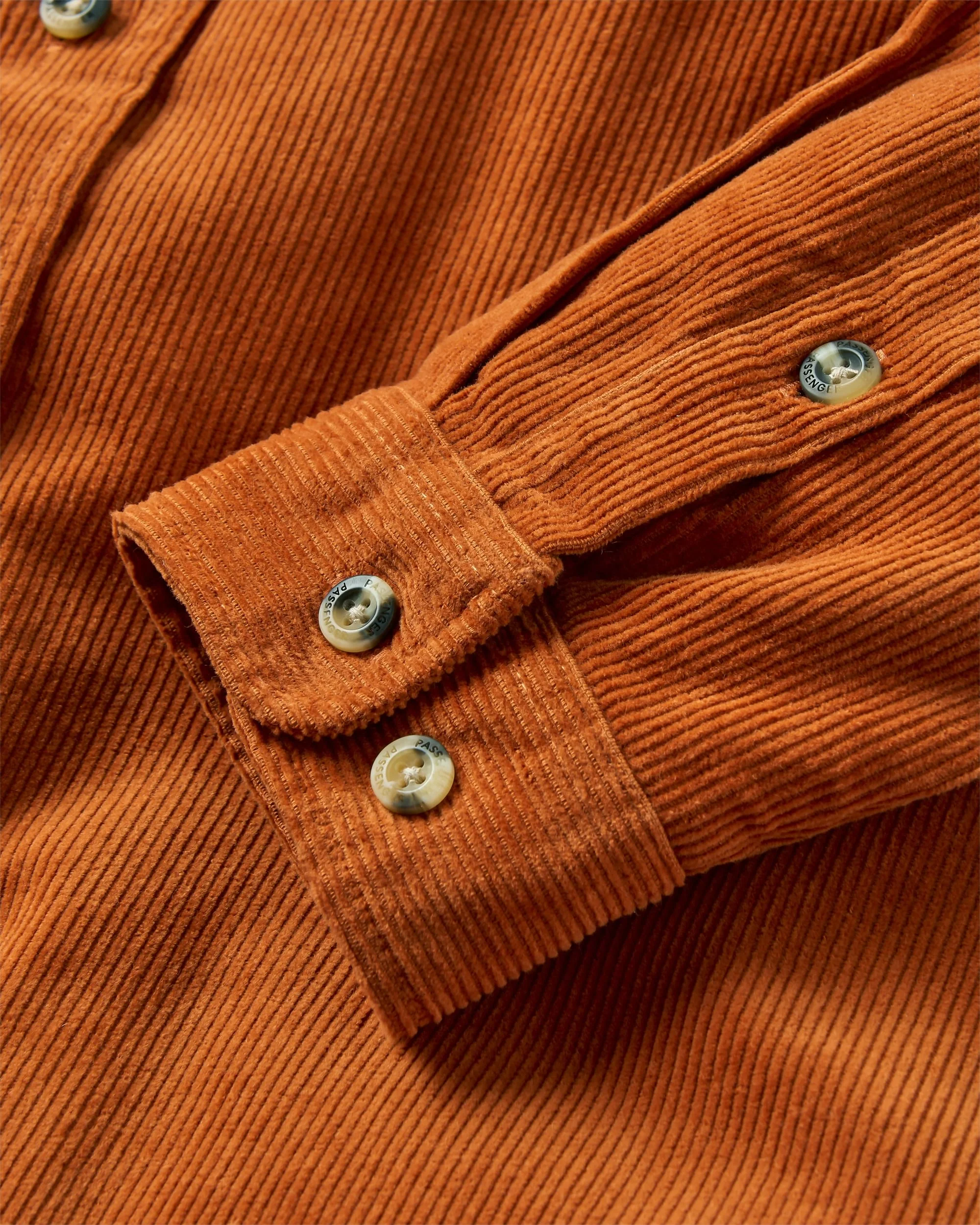 Backcountry Corduroy Shirt - Sunset Orange - Image 8