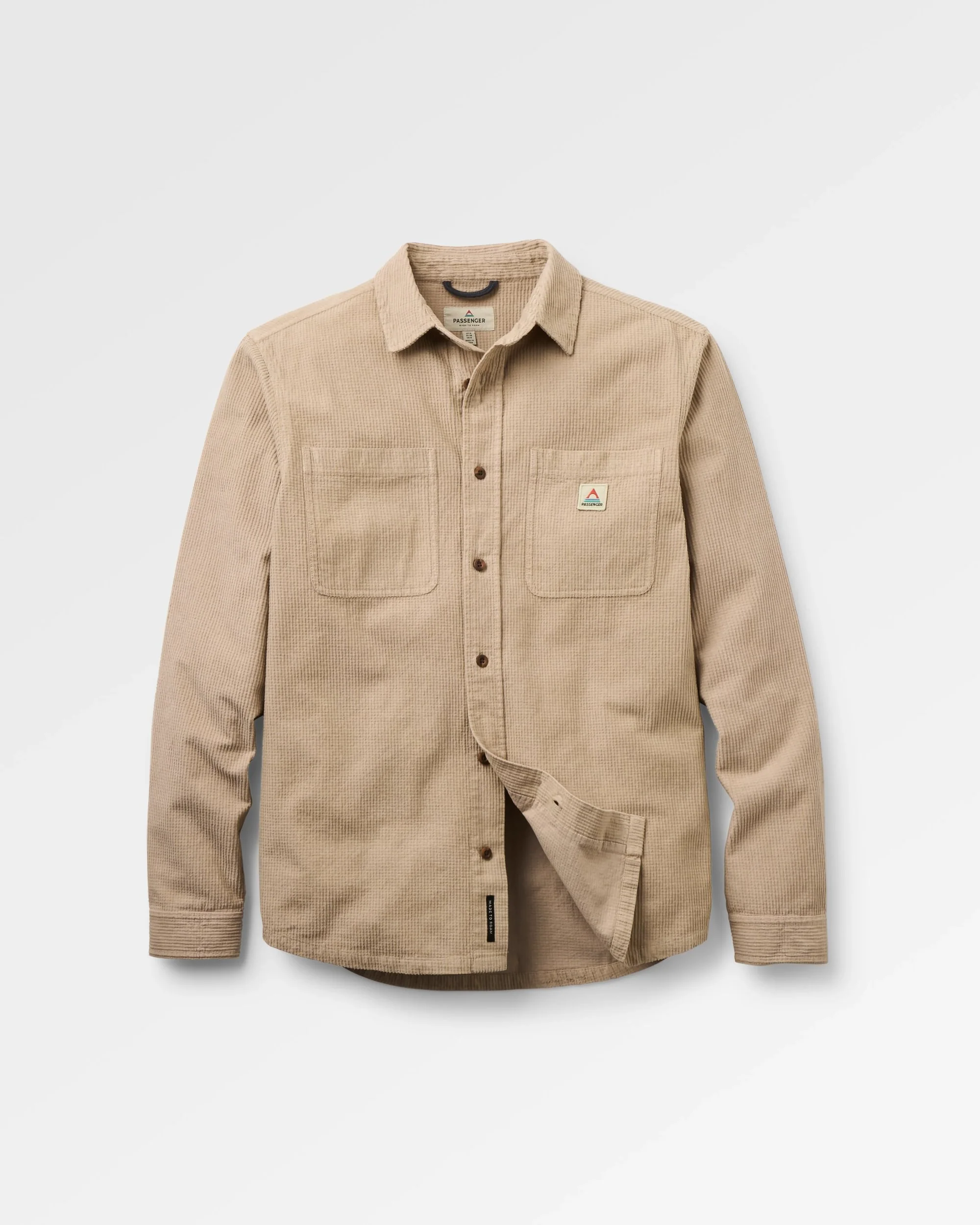 Backcountry Grid Cord Shirt - Simply Taupe - Image 2
